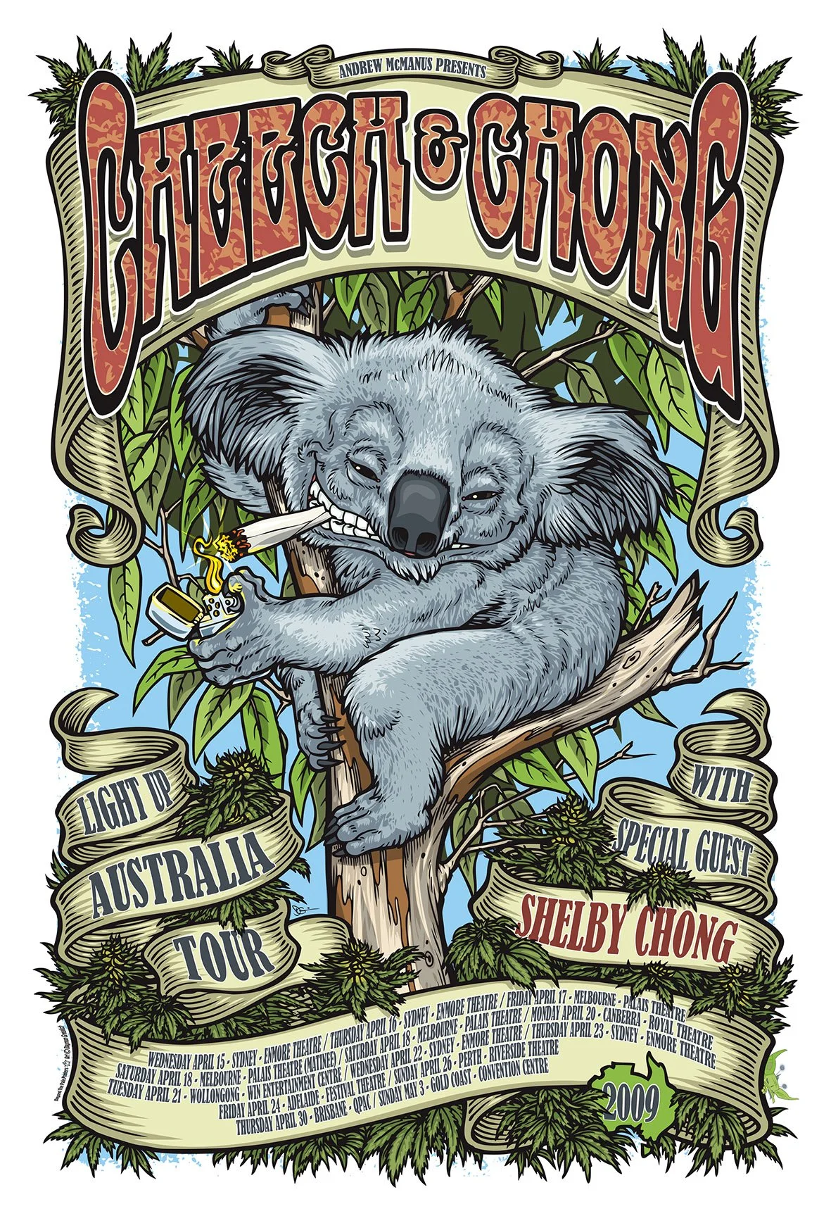 Cheech & Chong Poster 2009