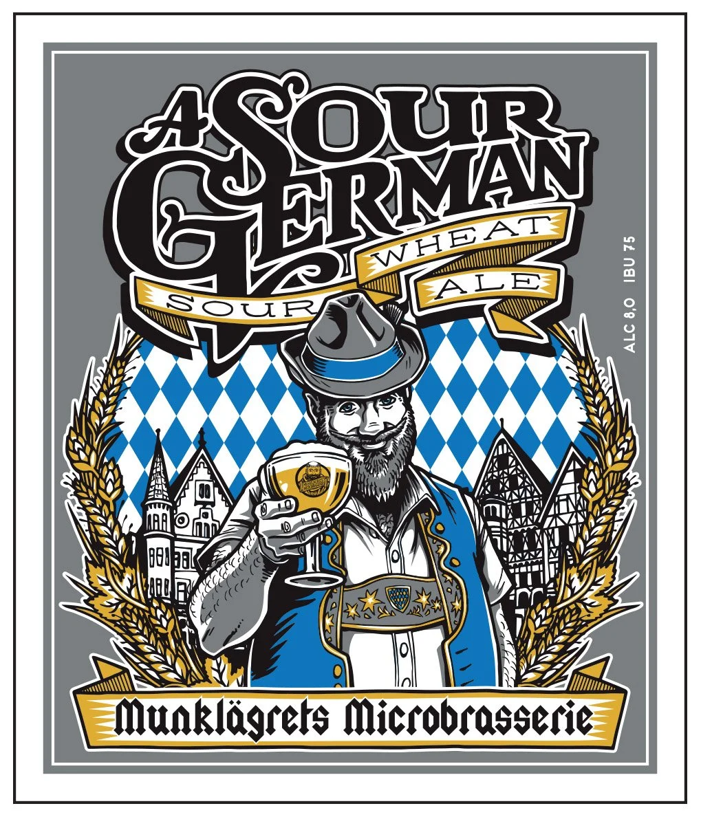 Munklarger; Sour German