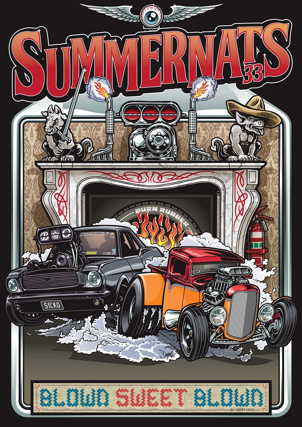 Summernats 33 Artwork