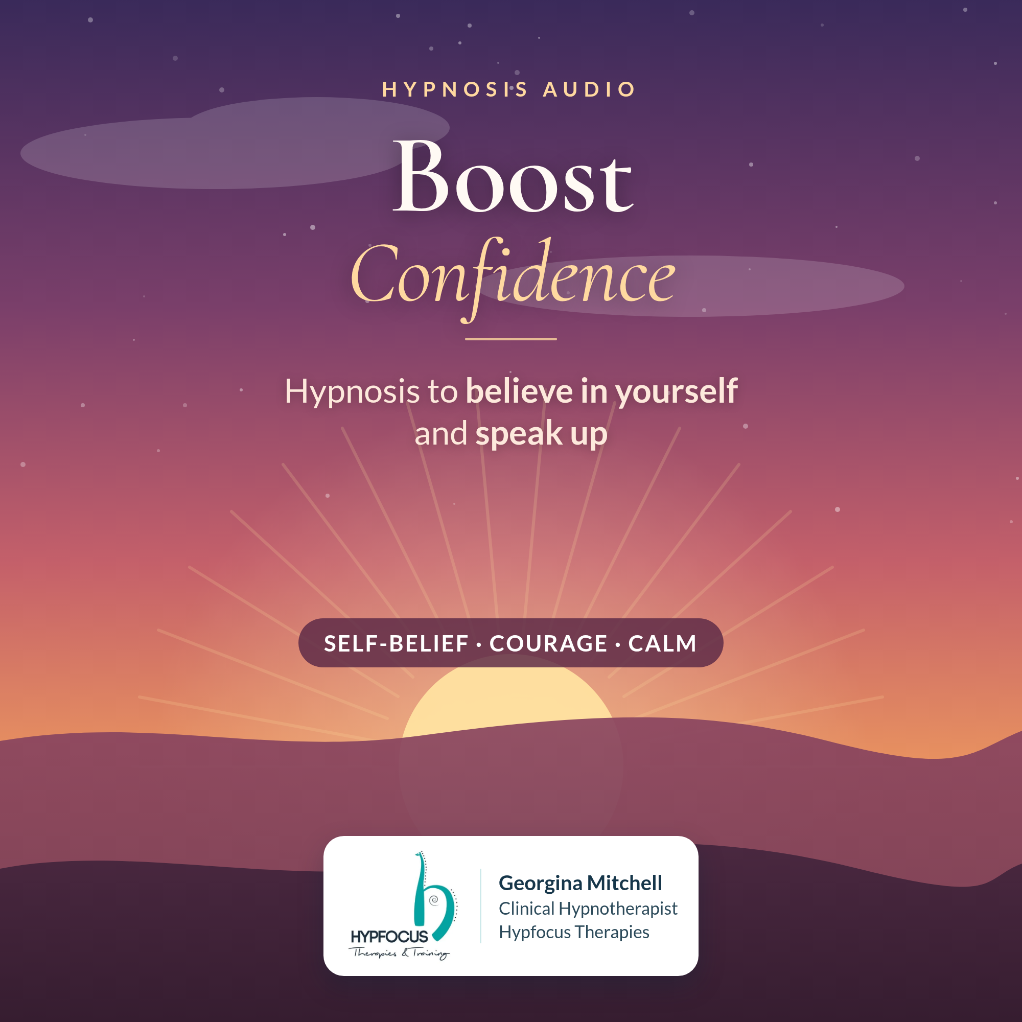 Hypnotherapy MP3 To Boost Confidence