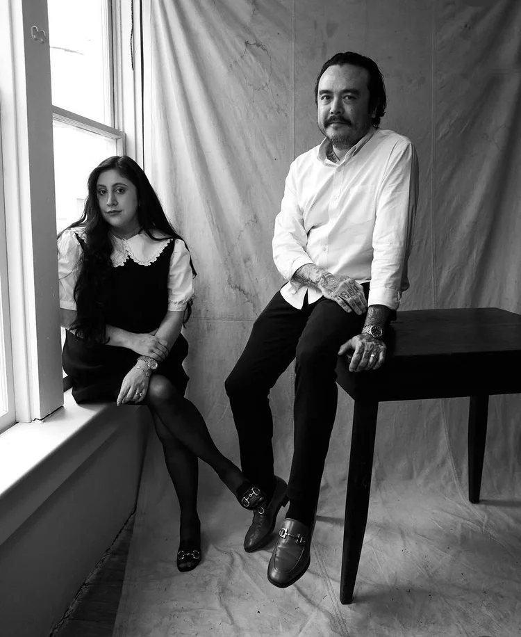 Sean Harrington and his wife