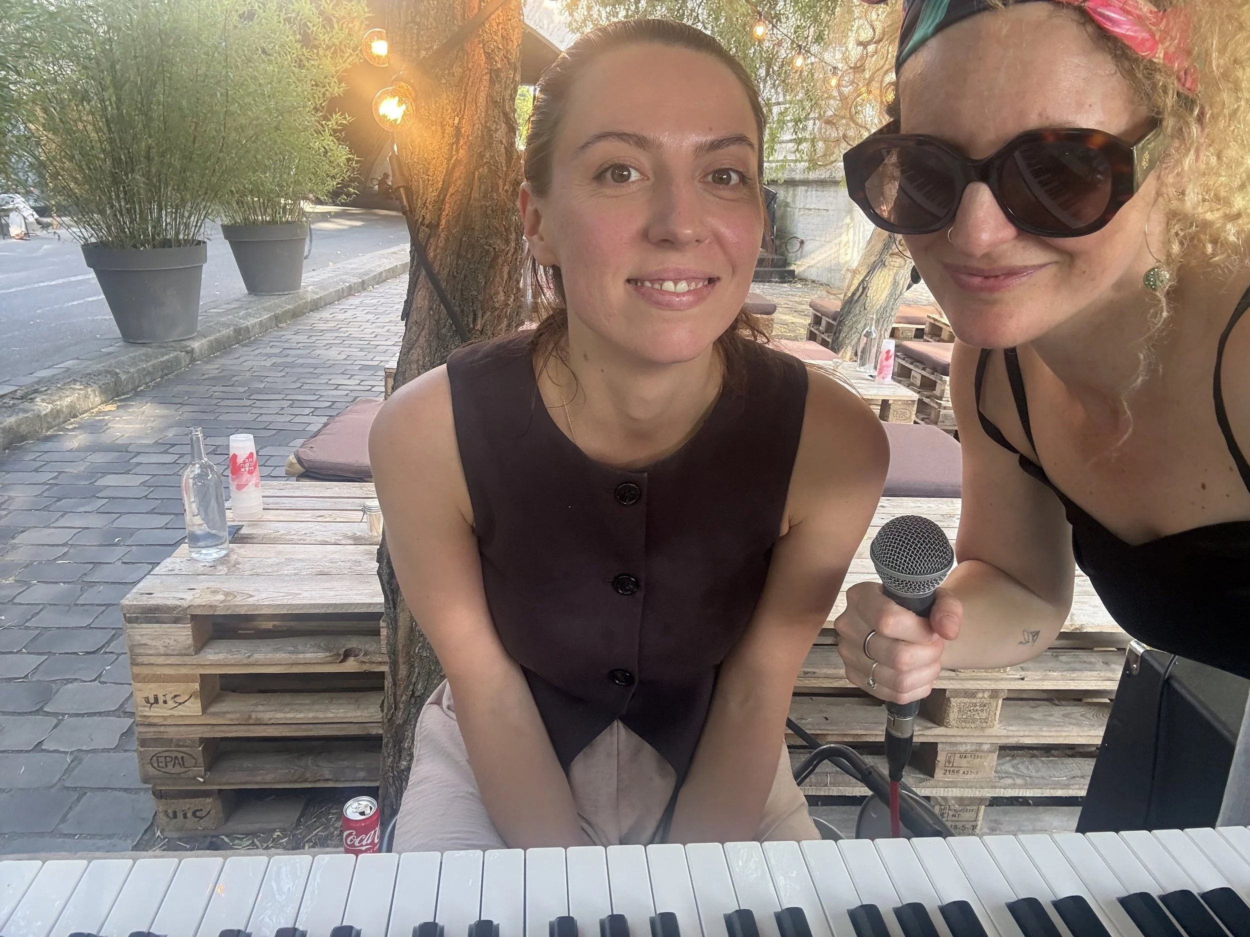 Chiara Viola and Julia Perminova Duo @ Son de la terre, paris