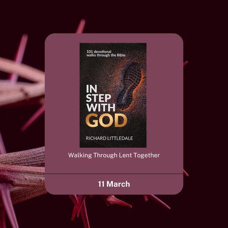 Lent Day 19 - A Man Walks to the Door