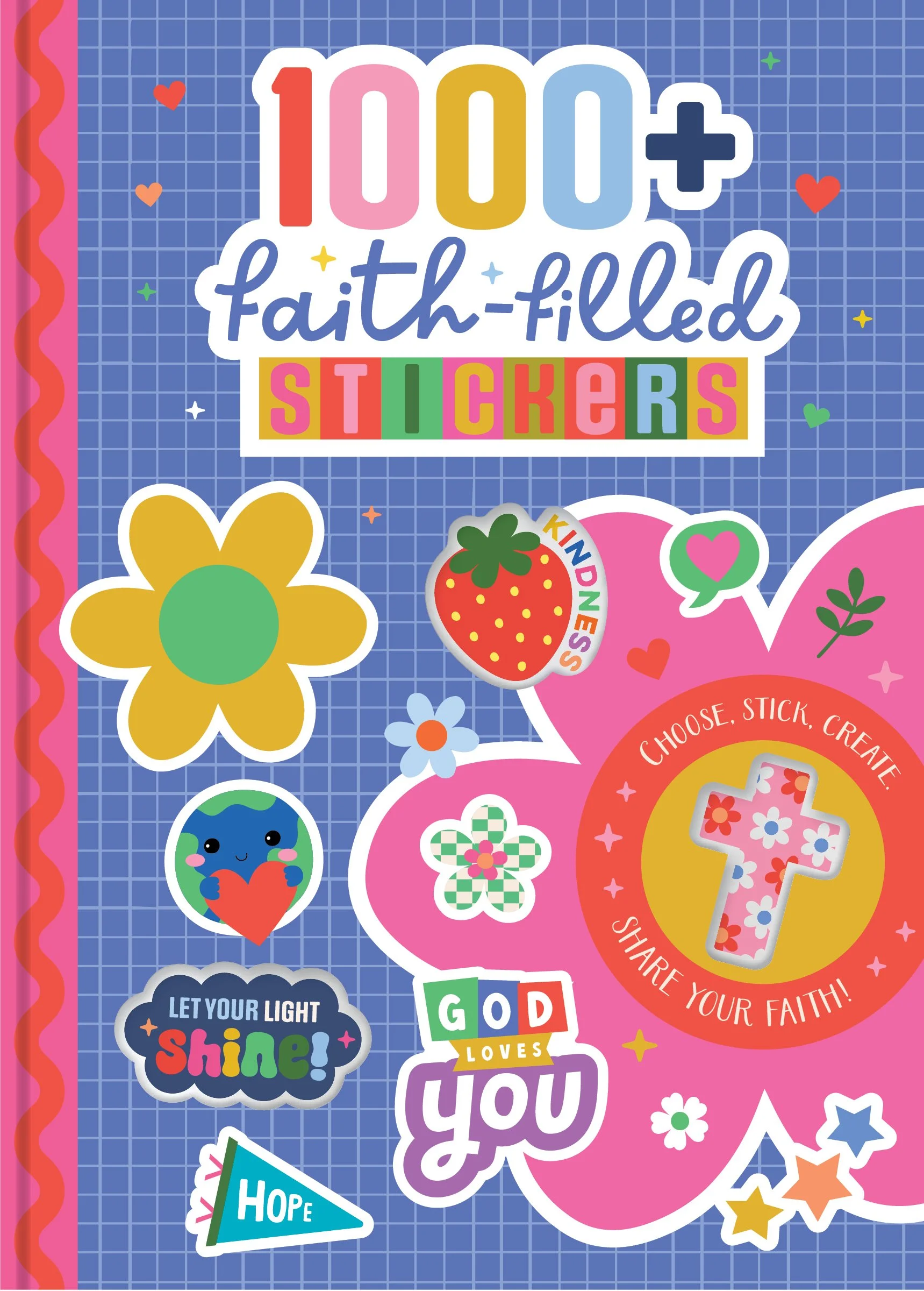 1000 plus faith filled stickers