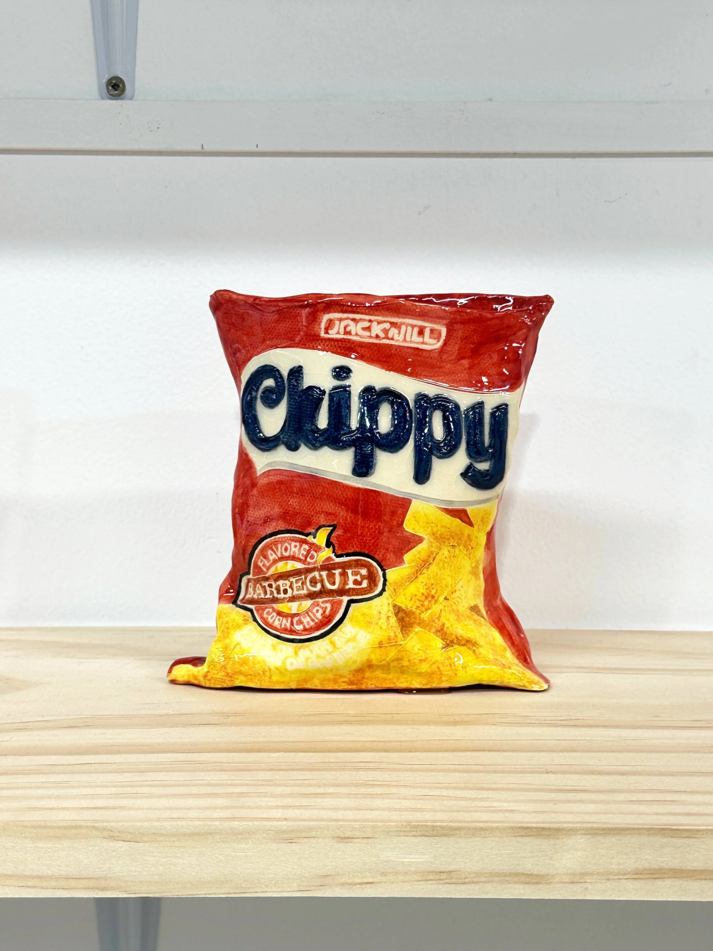 Chippy, Lino embossed on LGH Clay, 2024