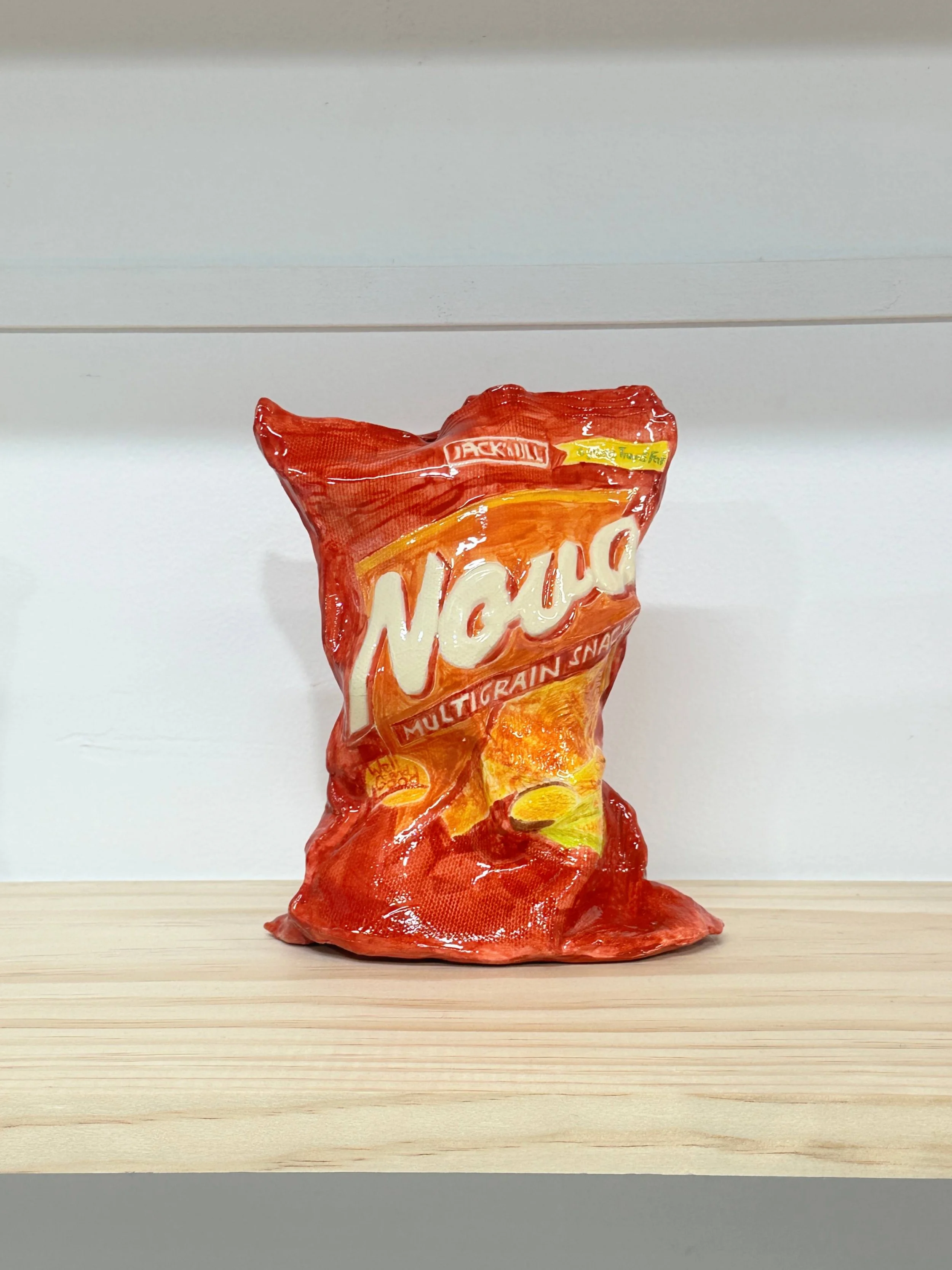 Nova, Lino embossed on LGH Clay, 2024