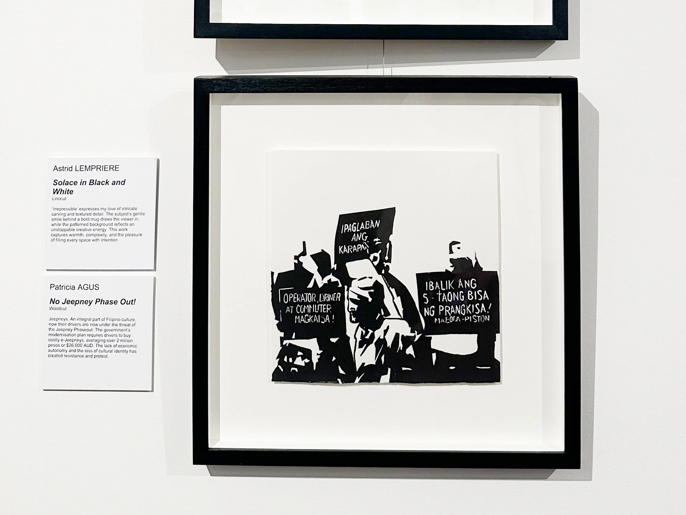 No Jeepney Phase Out!, Woodcut 2026