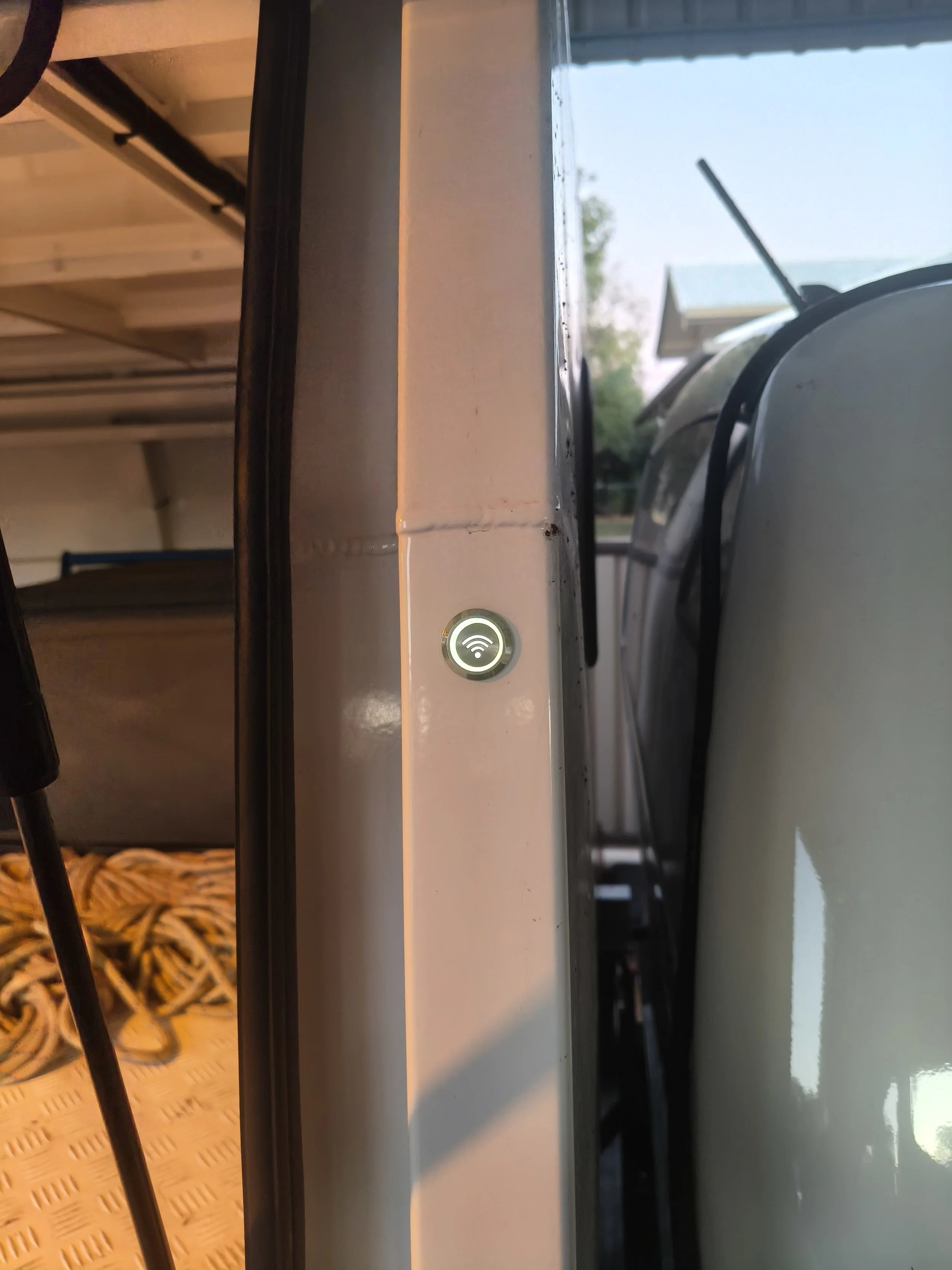 Wi-Fi at the touch of a button, Anywhere, Anytime