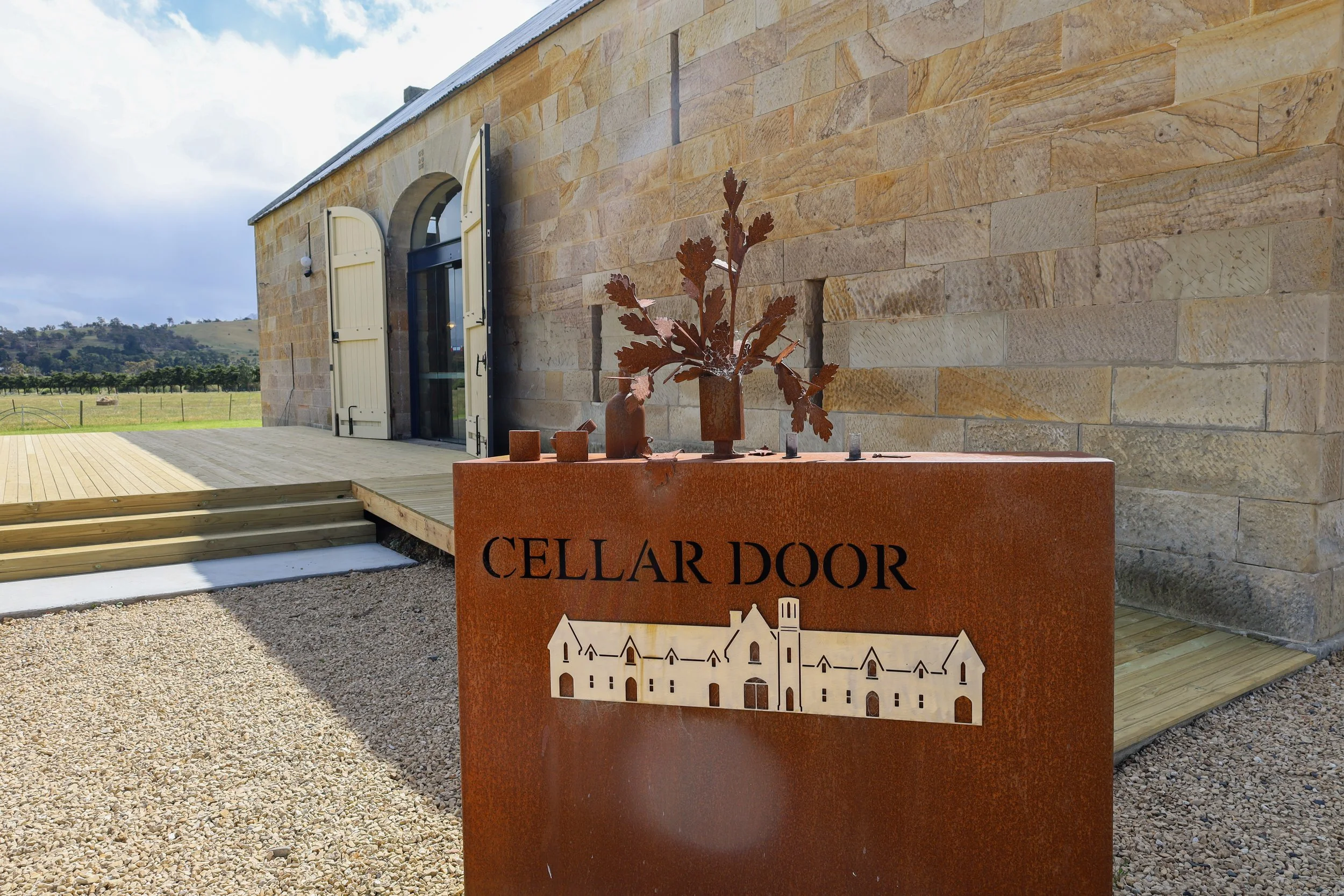 The Cellar Door at Lark Distillery Pontville, Tasmania