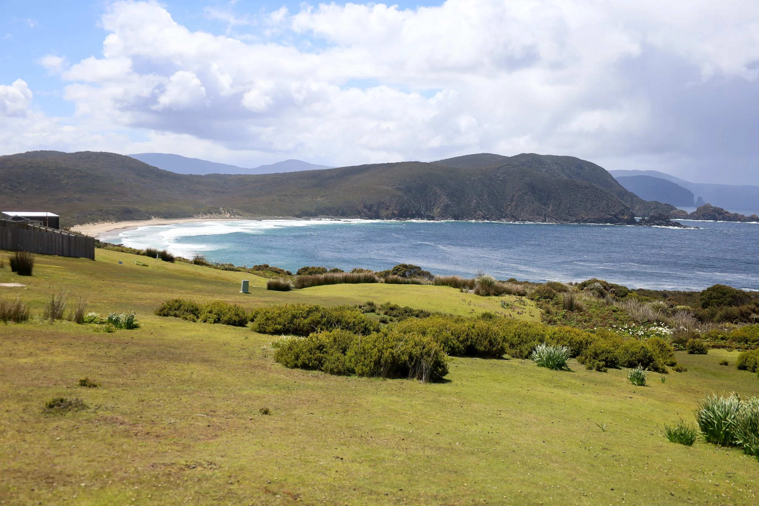 The views on Bruny Island, Tasmania