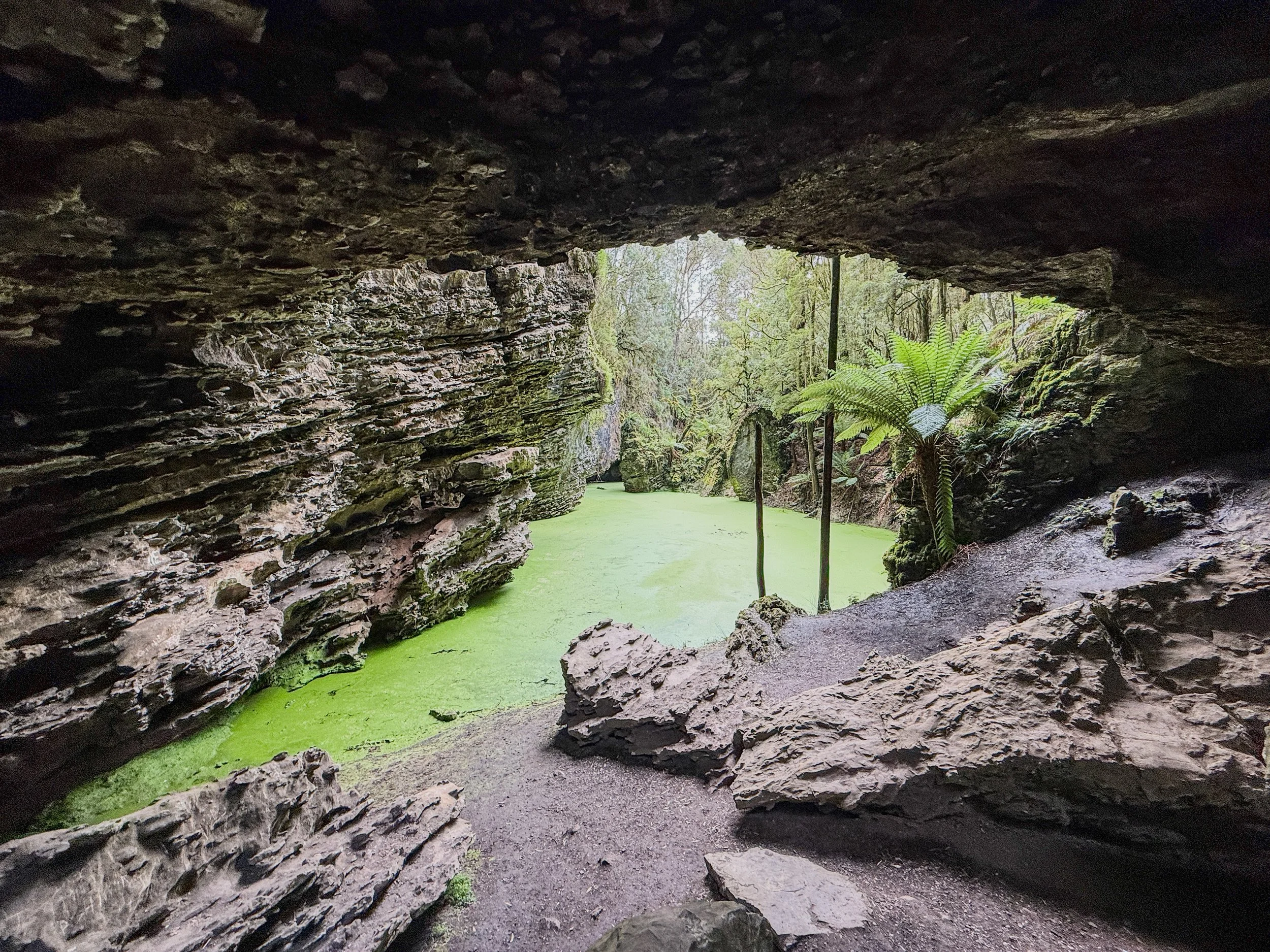 Trowutta Arch in Tasmania