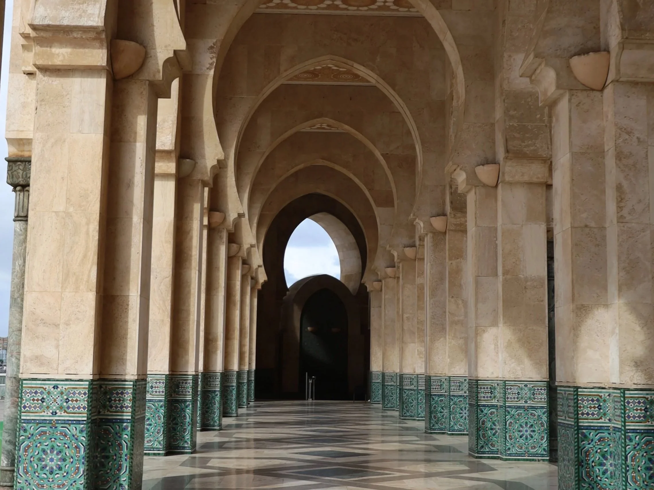 Hassan II Mosque in Casablanca, Morocco