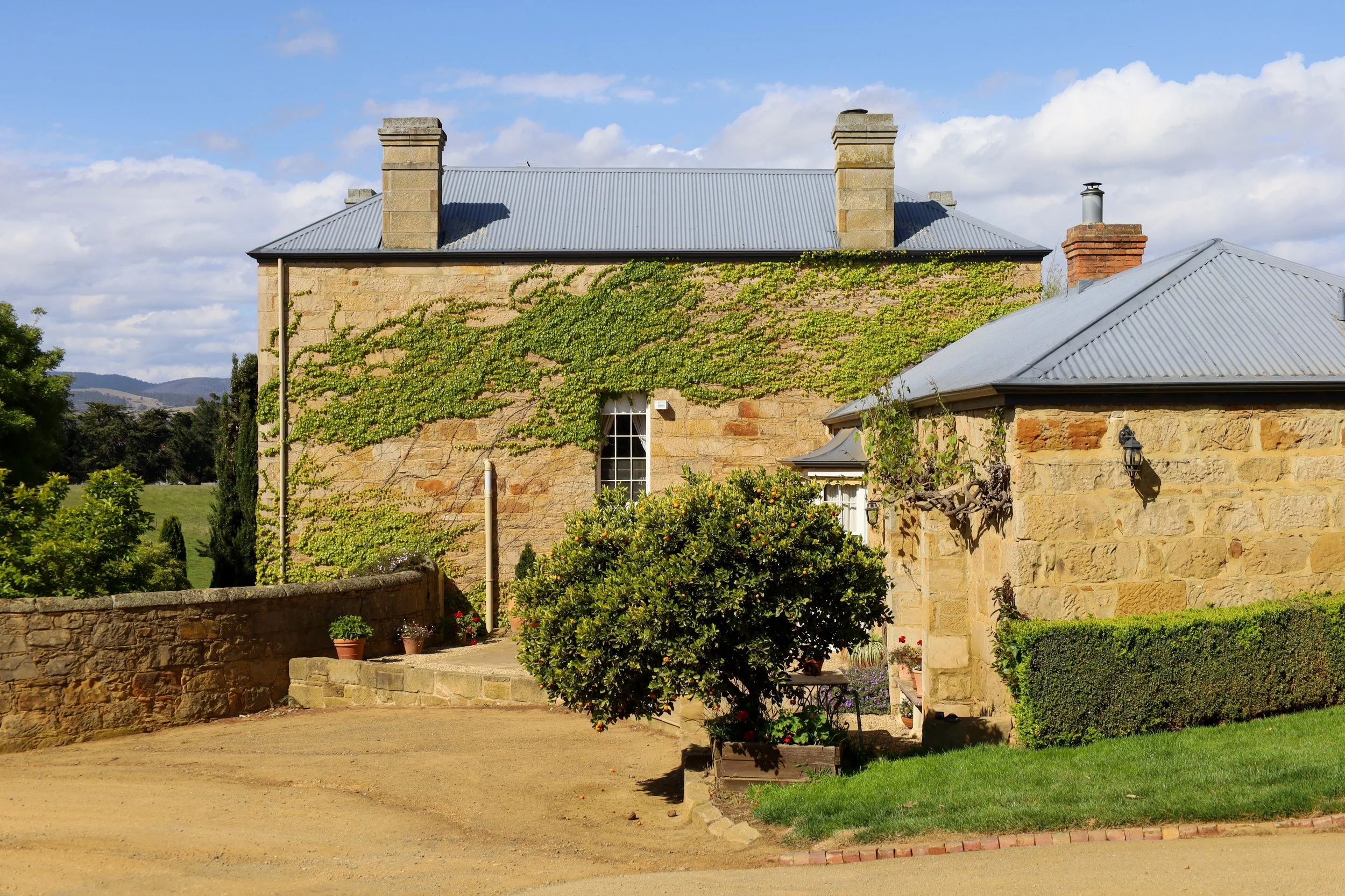 Pooley Wines near Richmond, Tasmania