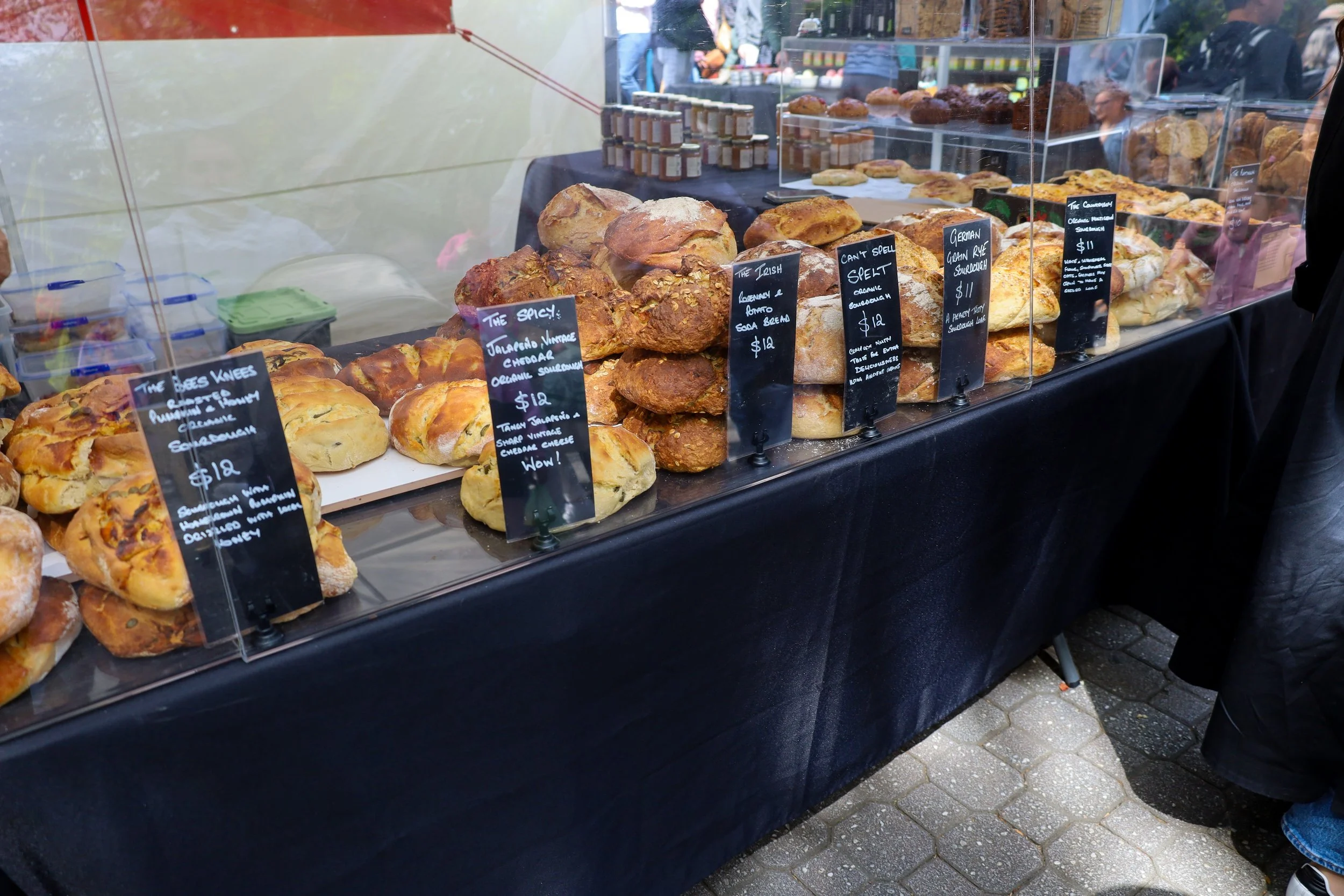 Bread at Salamanca Market, Hobart, Tasmania