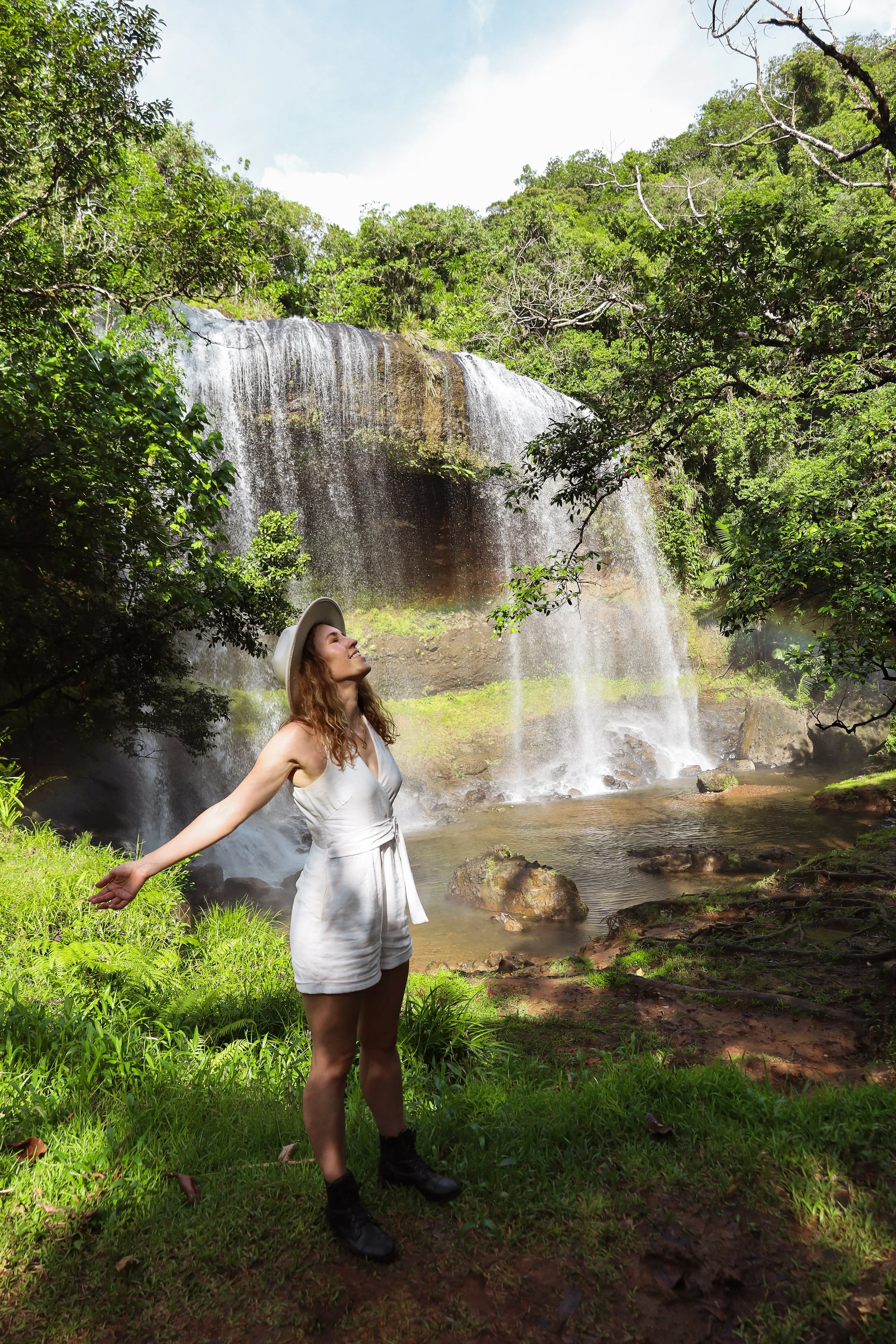 Chasing waterfalls in Palau