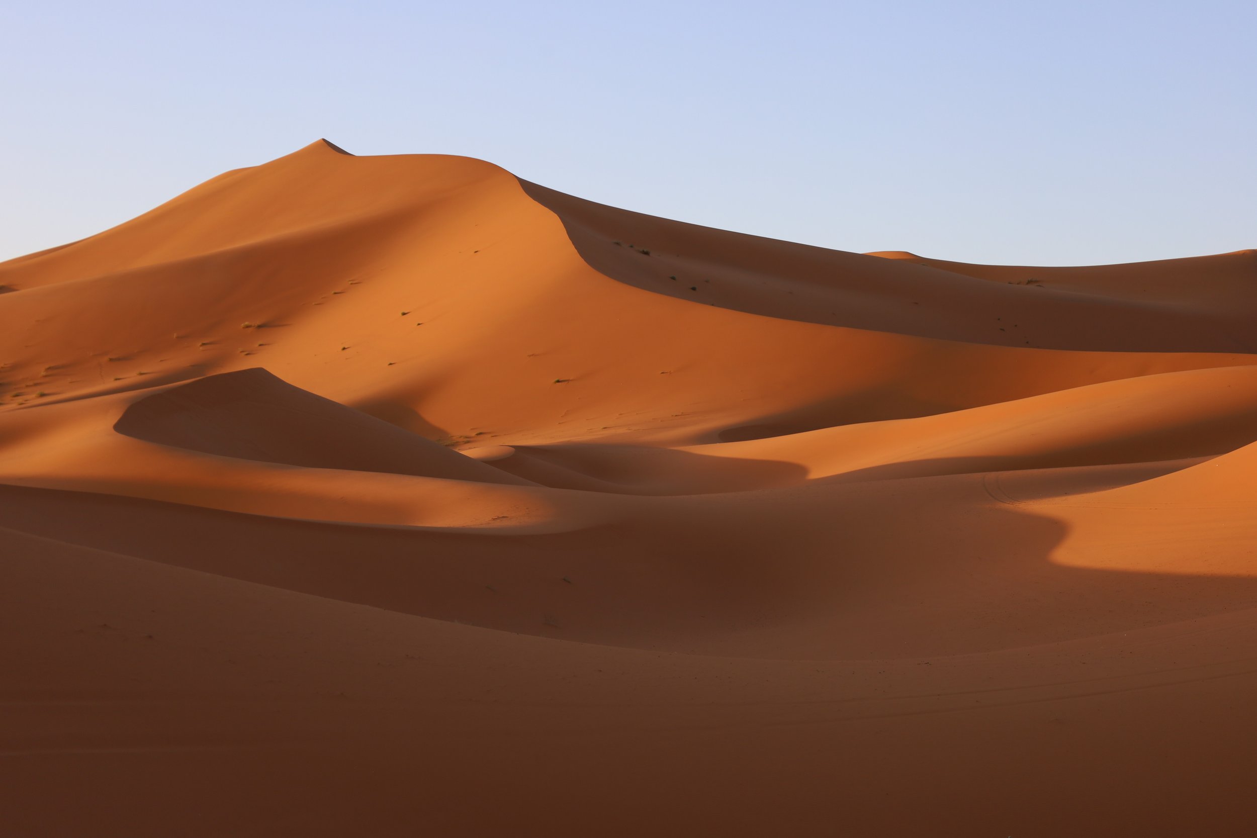 Sand dunes of the Sahara Desert, Morocco