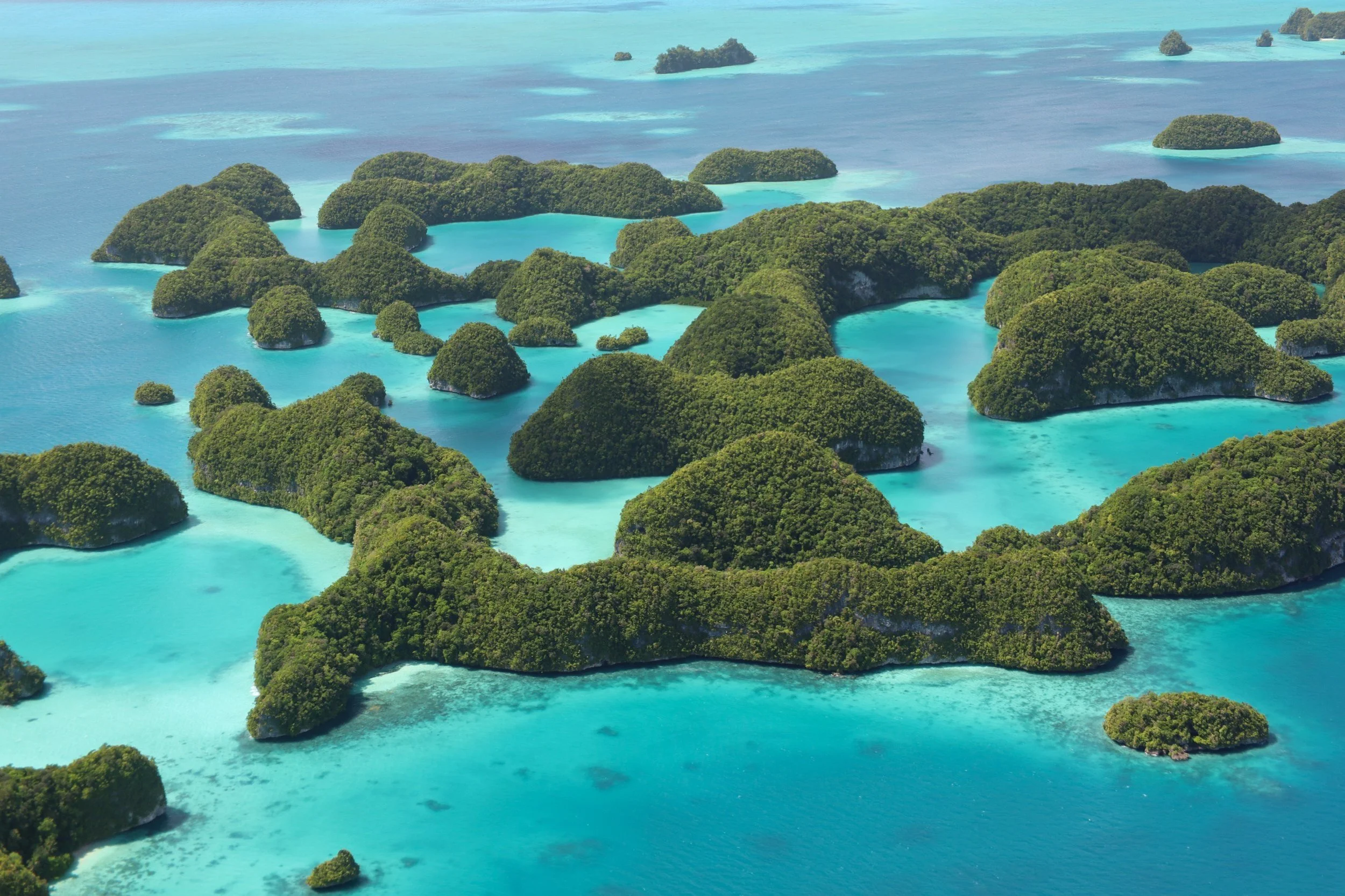 The Rock Islands of Palau, Micronesia