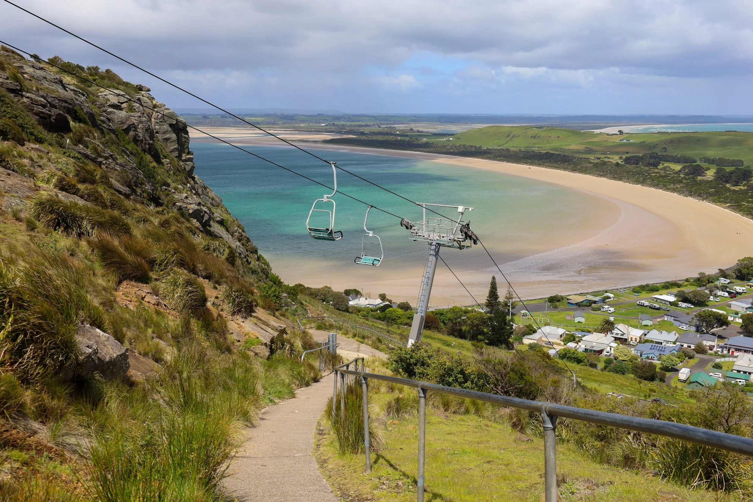 The Nut walk in Stanley, Tasmania