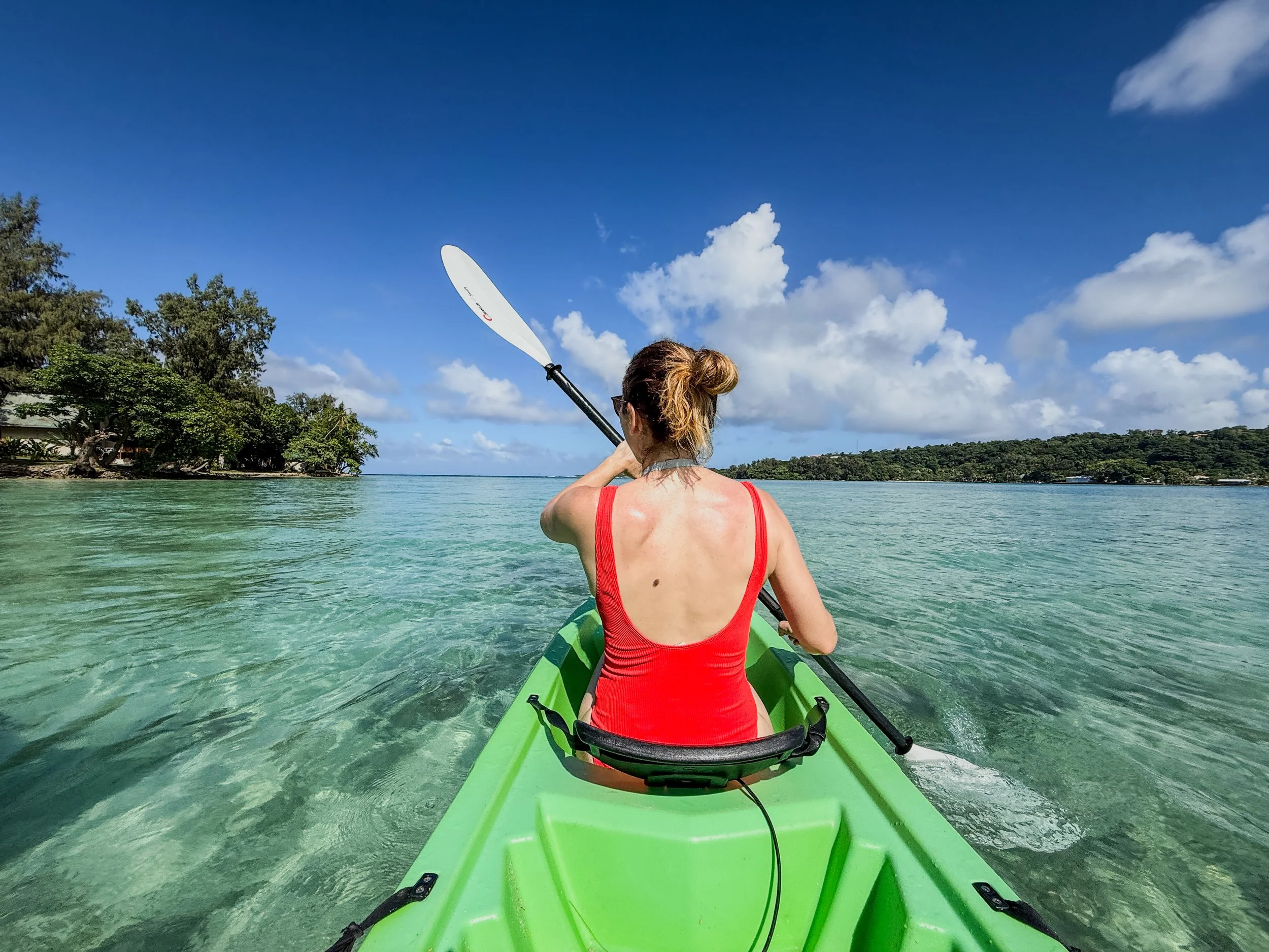 Kayaking in Vanuatu