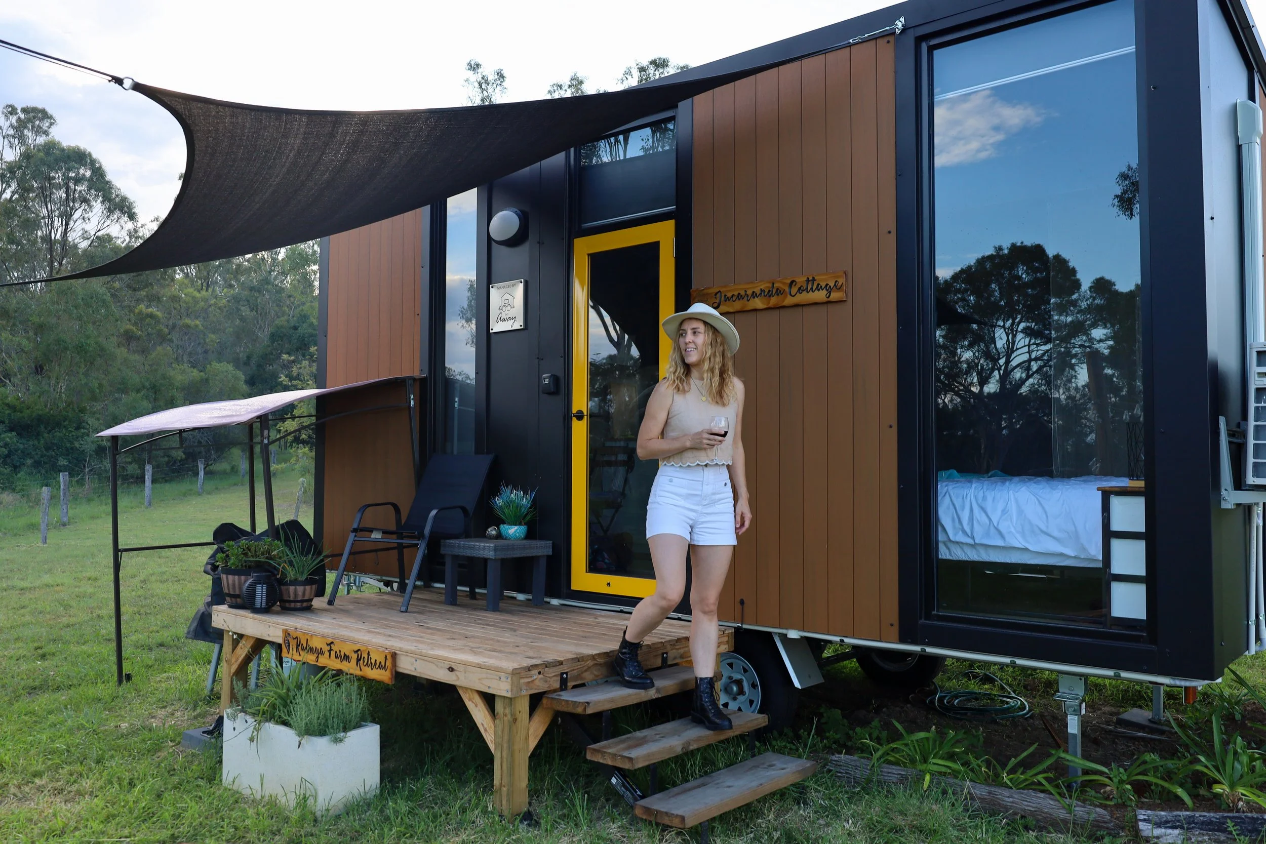 Tiny Away stay in Queensland's South Burnett region.