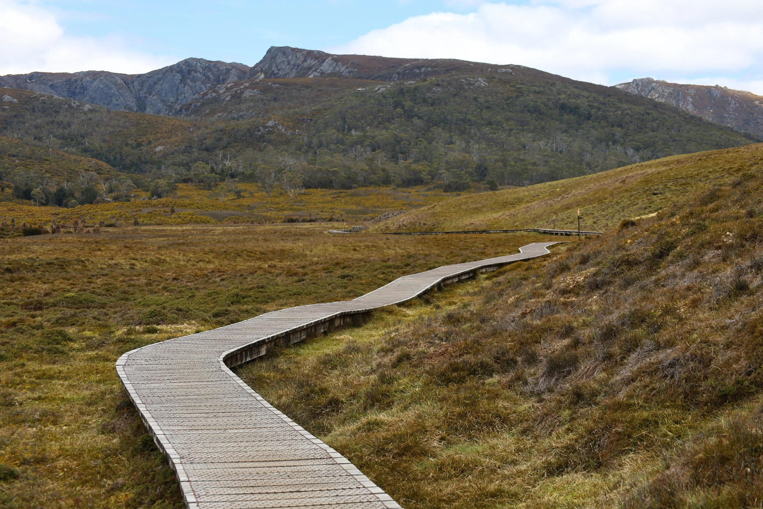 The Overland Track at Cradle Mountain in Tasmania