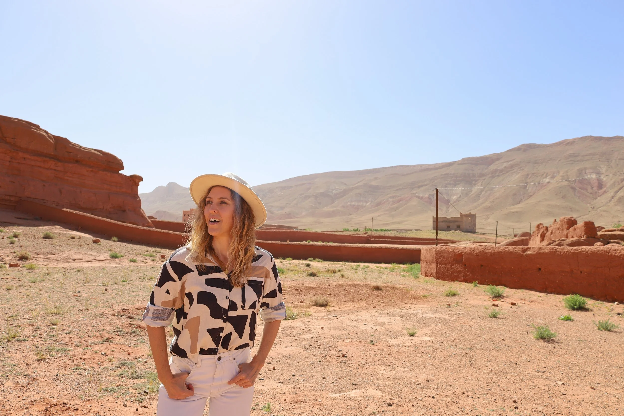 Rural villages in the Atlas Mountains, Morocco