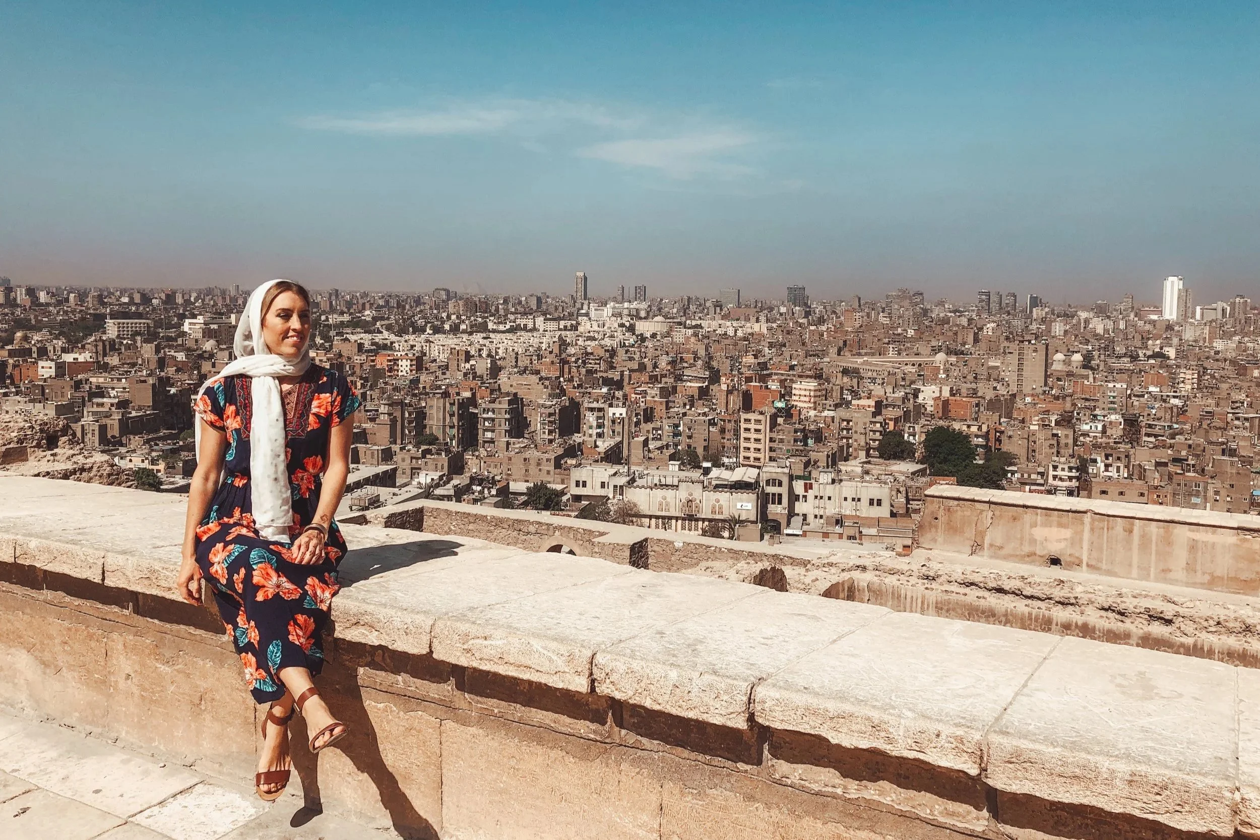 Looking out over Egypt