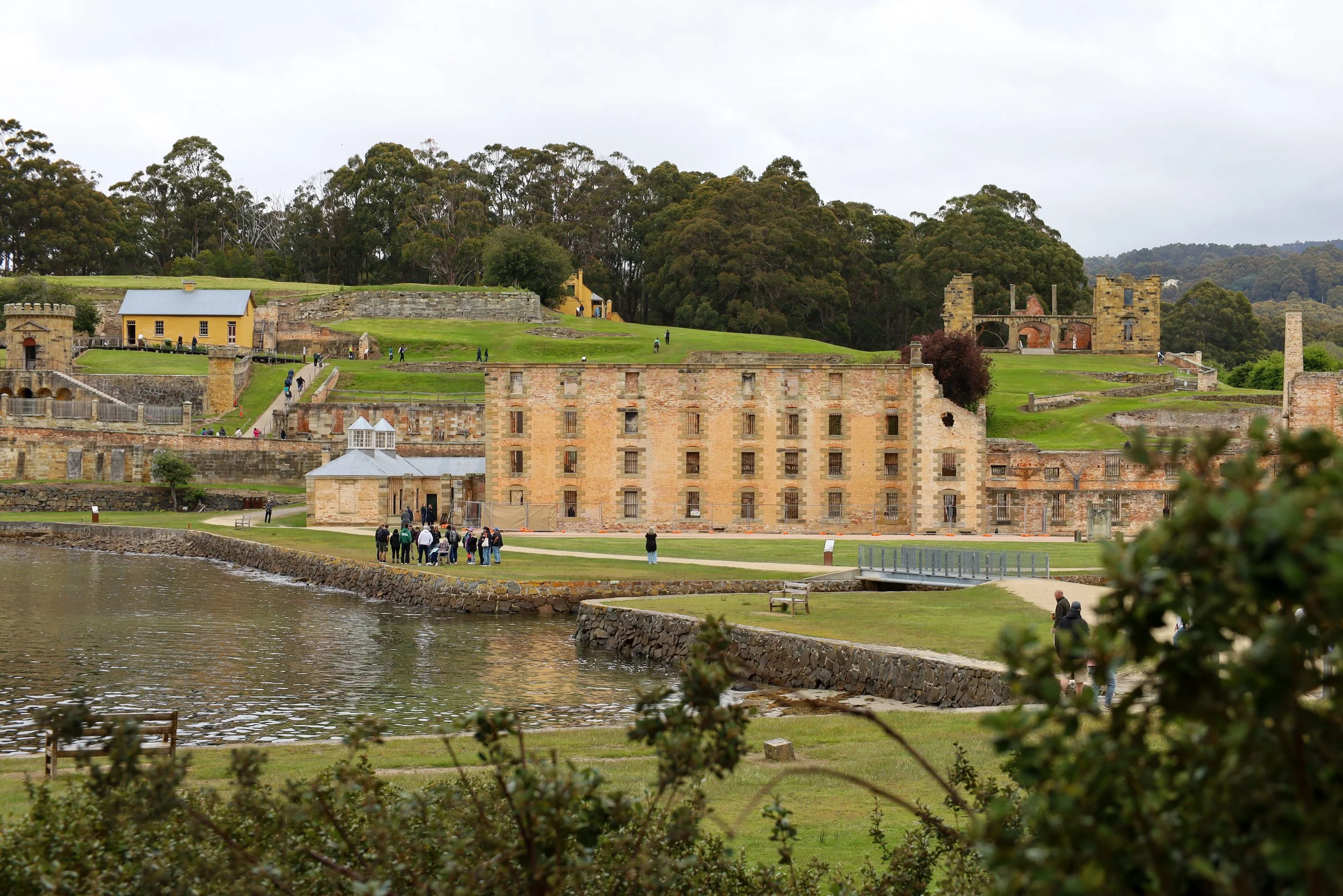 The historic buildings of Port Arthur, Tasmania