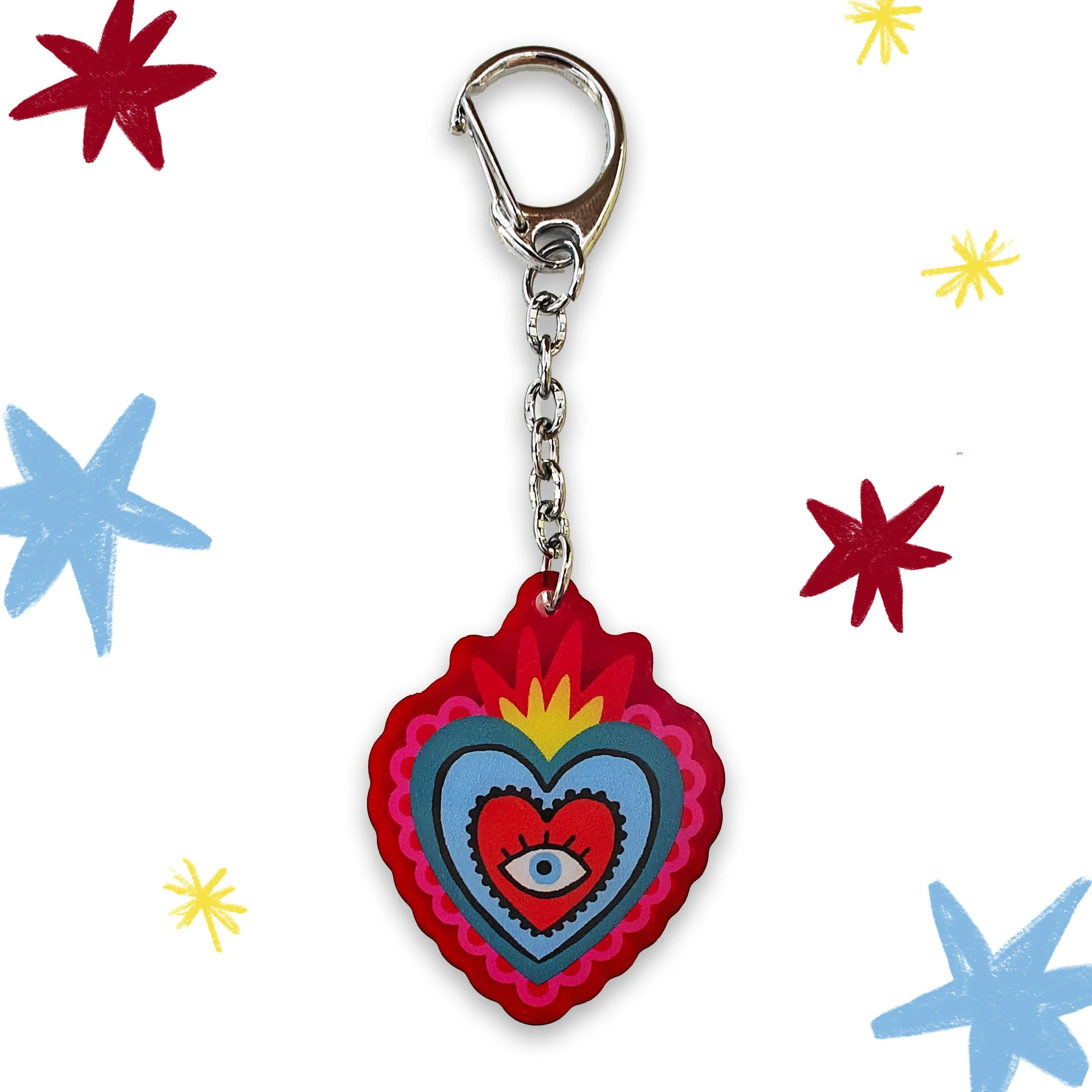 KEYCHAIN-CORAZON MEXICANO BY LAURA ORTIZ cuadrada.jpg