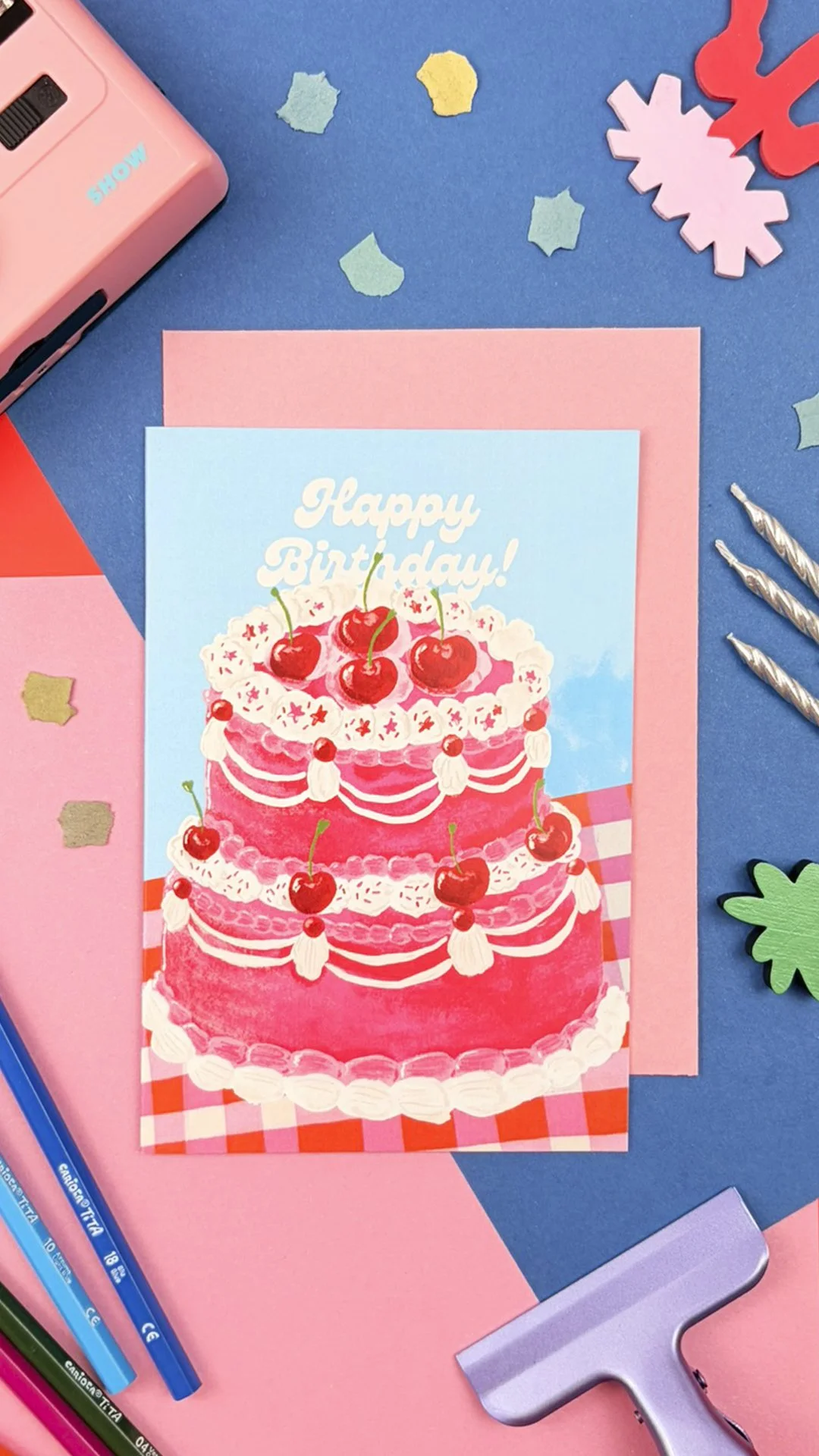 HAPPY BIRTHDAY-CAKE-FRONT-GREETING-CARD-BY-LAURA-ORTIZ.jpg