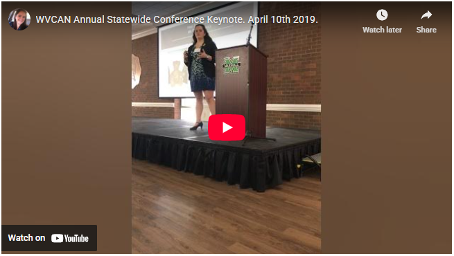 WVCAN Annual Statewide Conference Keynote