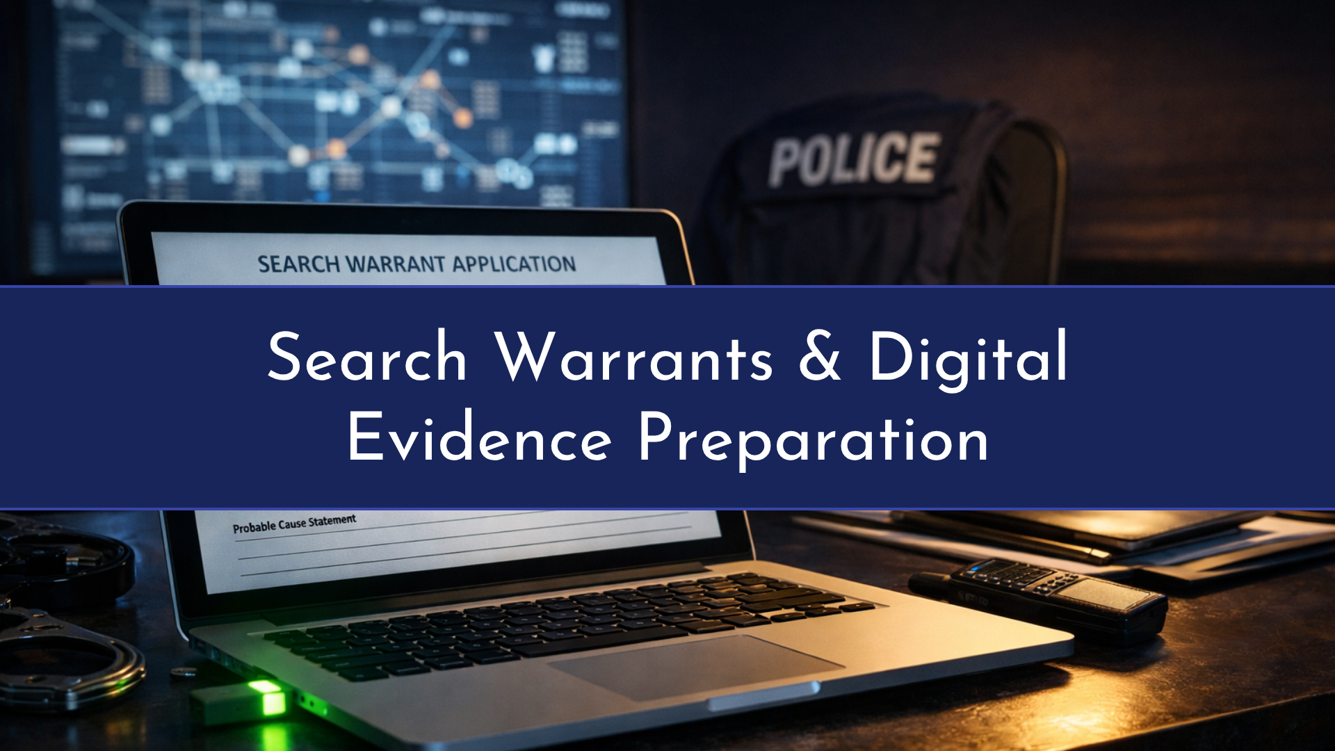 Search Warrants and Digital Evidence Preparation