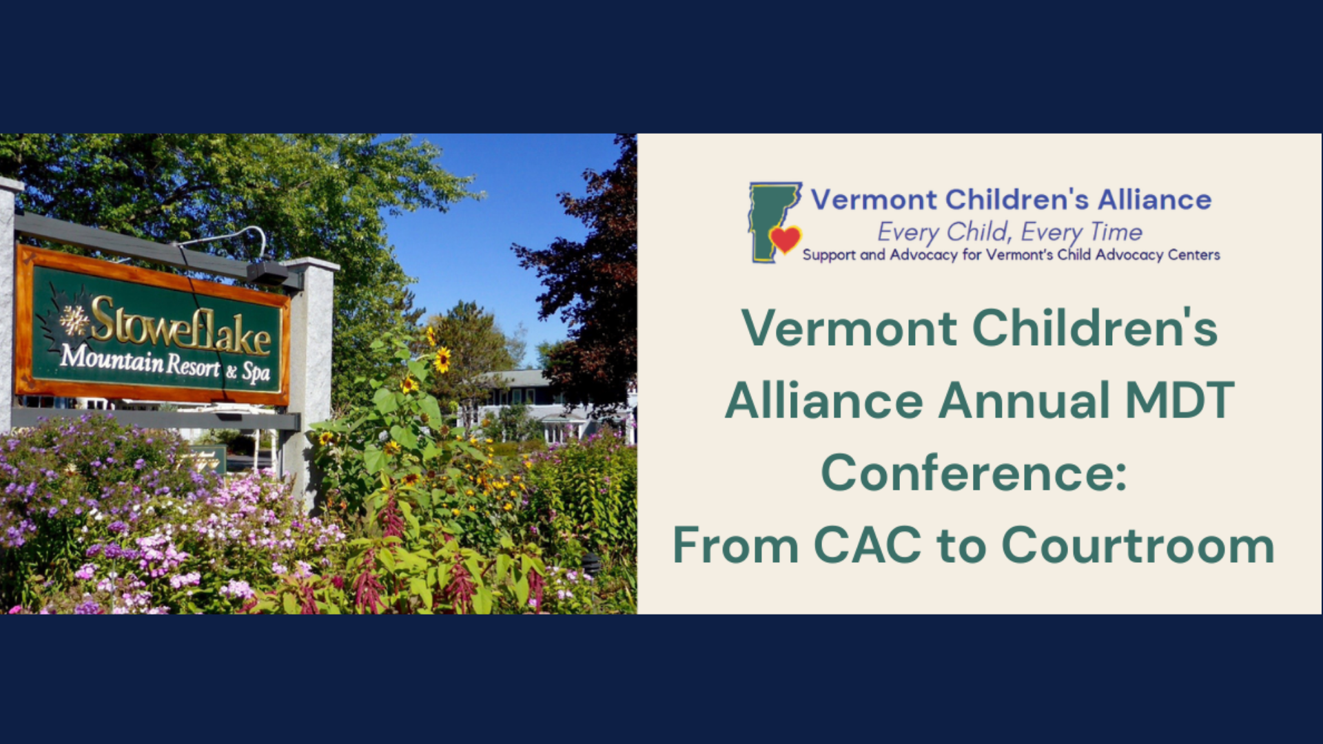 Vermont Children's Alliance Annual MDT Conference