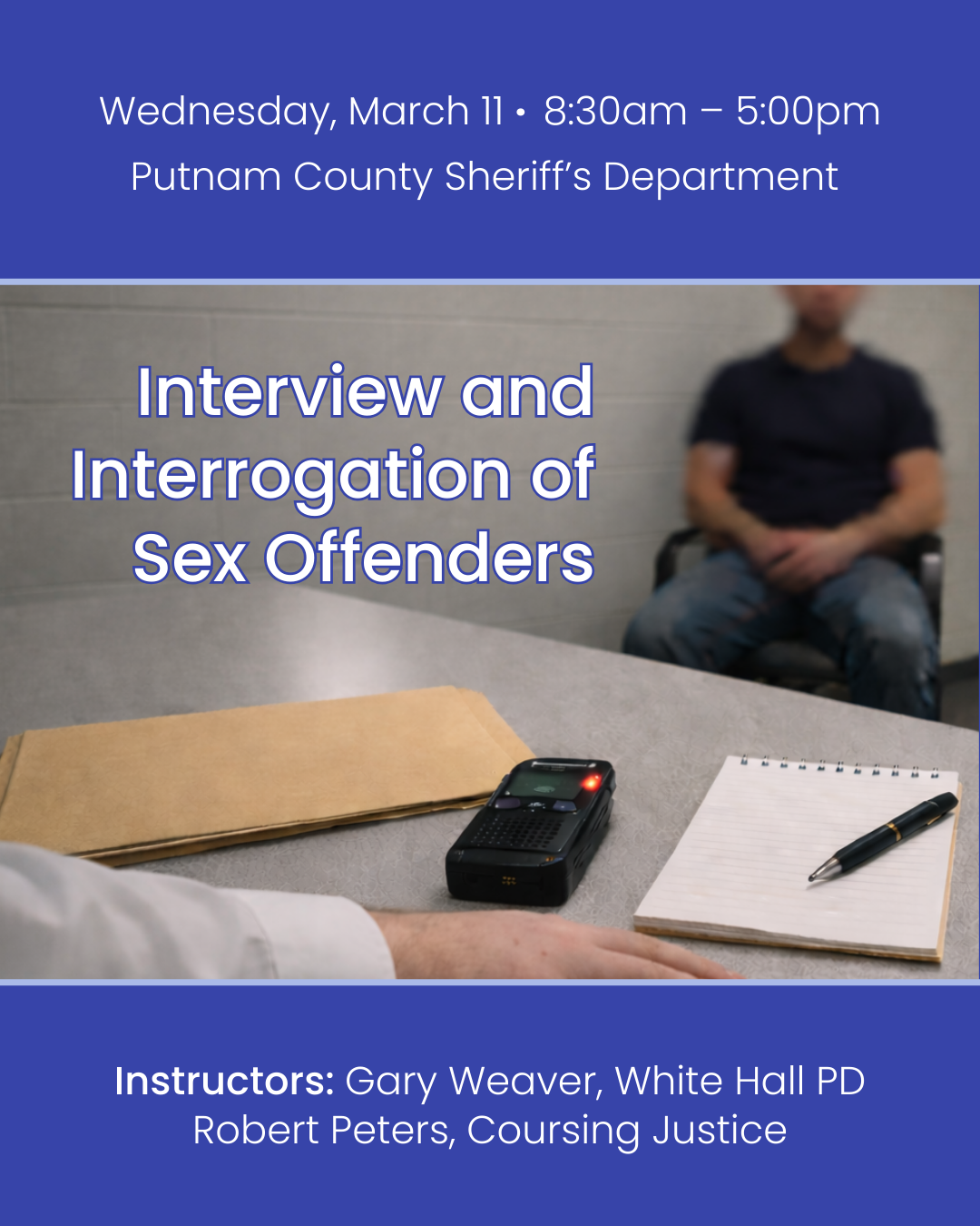 Interview and Interrogation of Sex Offenders