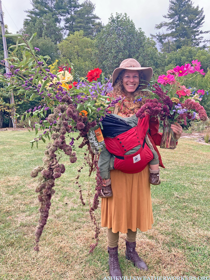 2022-asheville-weather-workers-harvest-ceremony-miriah-flowers.png