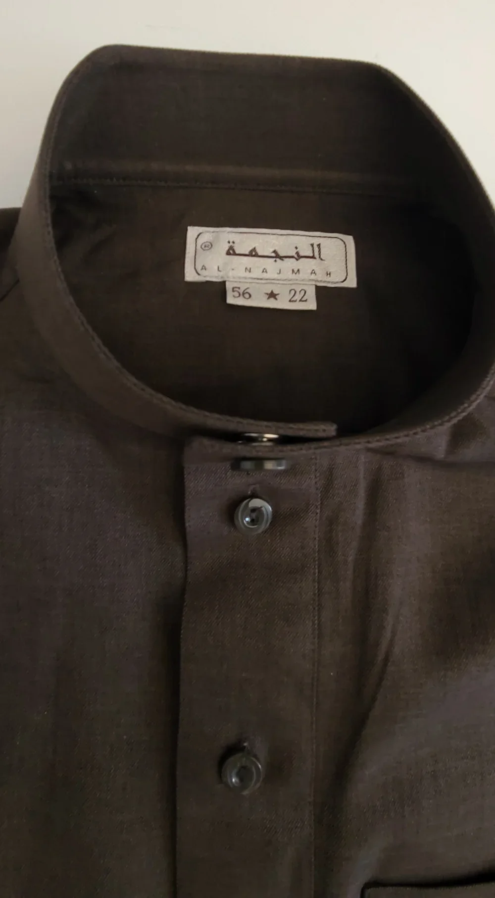 garden of salafiyyah brown cashmere thawb.webp