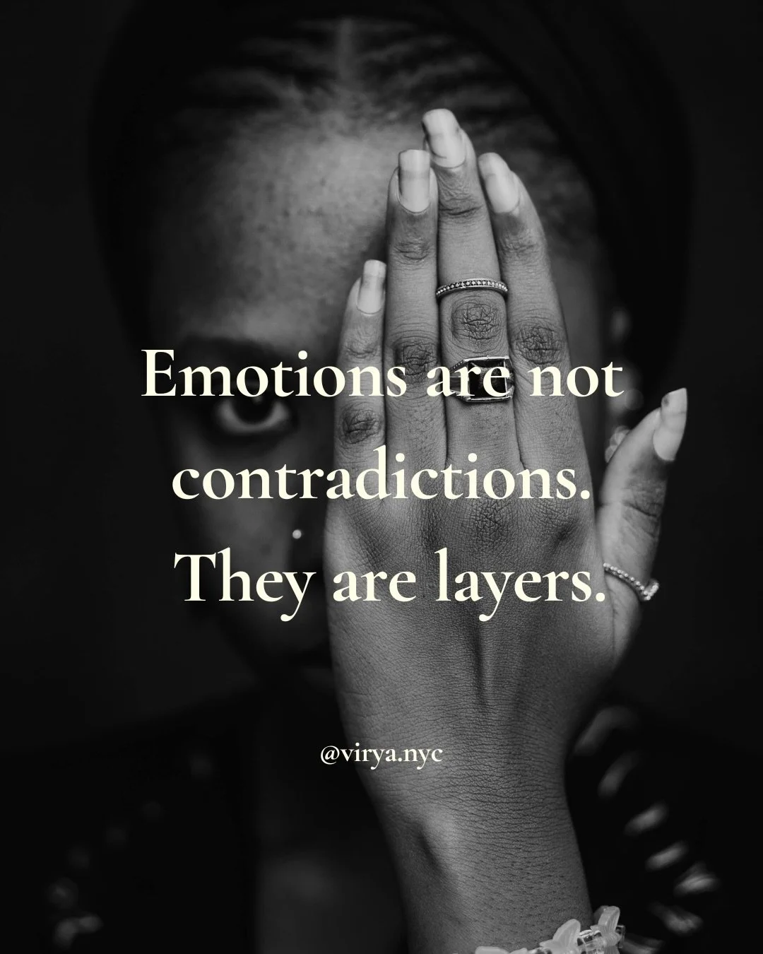Emotions don&rsquo;t arrive one at a time. They overlap, coexist, and speak all at once ☄️

We often try to simplify what we feel - to make it easier to understand, easier to control. But your inner world isn&rsquo;t meant to be tidy. It&rsquo;s mean