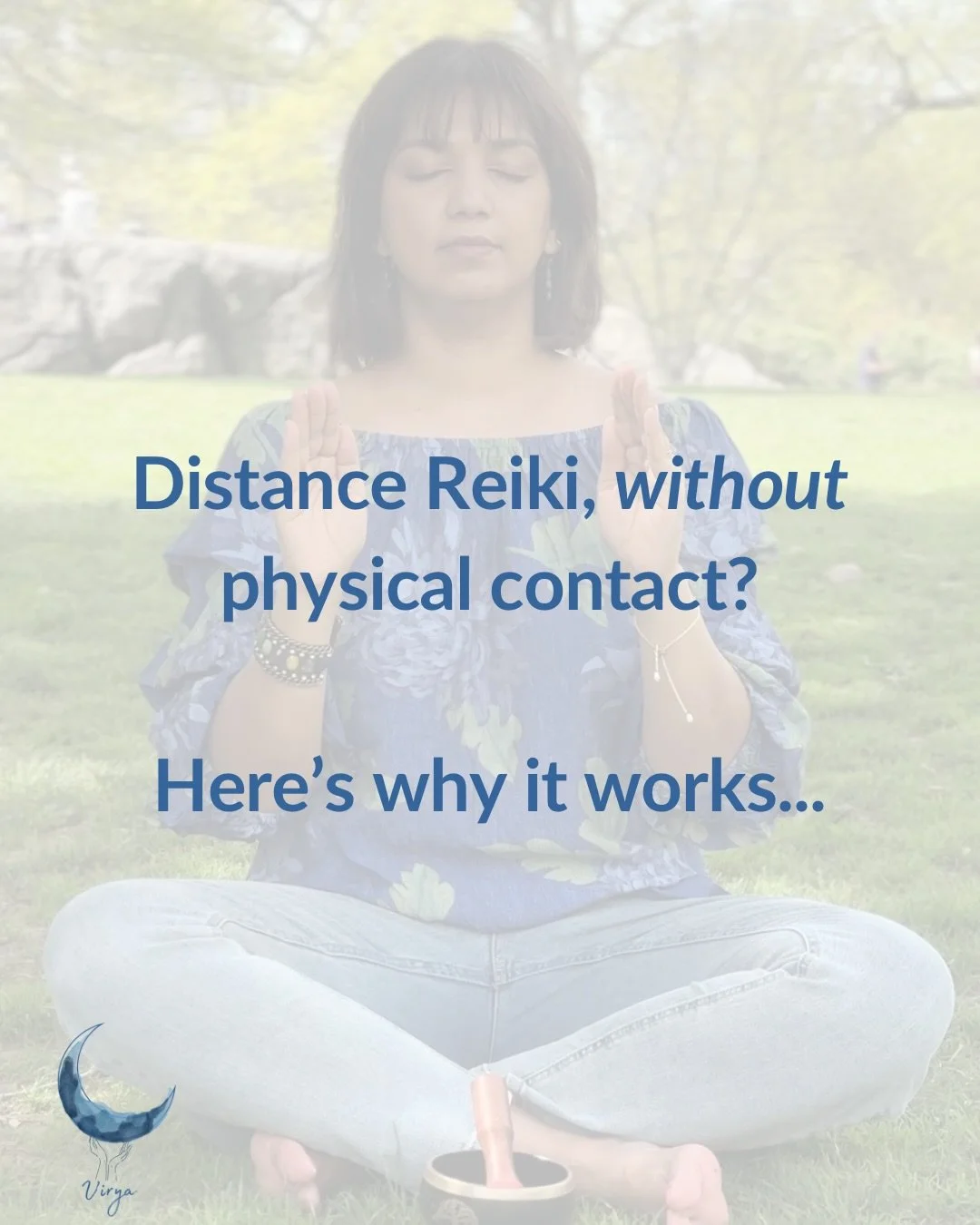 You don&rsquo;t need to be in the same room to feel Reiki energy 🔥

Because distance doesn&rsquo;t weaken the impact,  it just changes how we understand it.

We experience energy moving through us every day - through sound, breath, connection. 

Rei