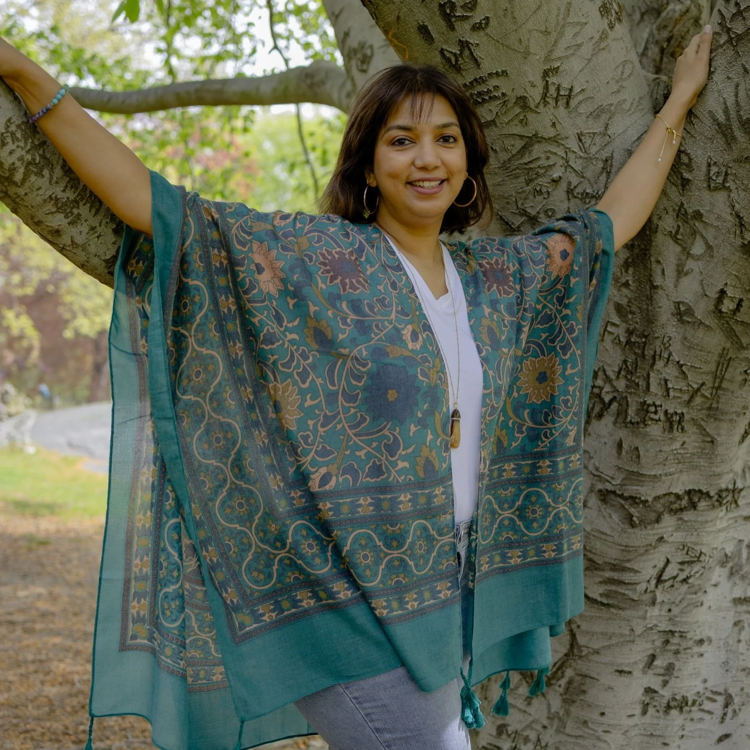 For many, grounding feels like the ocean - the waves, the salt air, the endless horizon.

For me, it has always been the earth, and specifically, trees. 🌳

There&rsquo;s something sacred about placing my hands against them and feeling their quiet pr