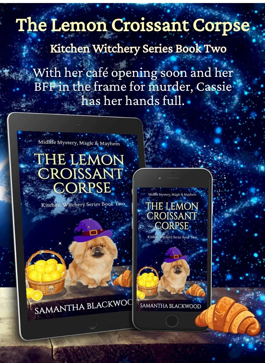 Picture of book titled The Lemon Croissant Corpse