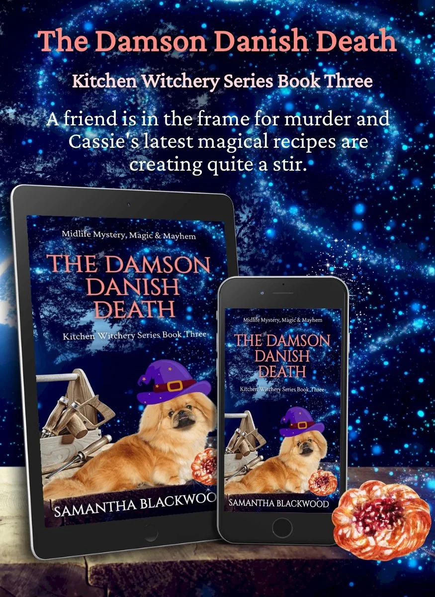 Picture of book titled The Damson Danish Death