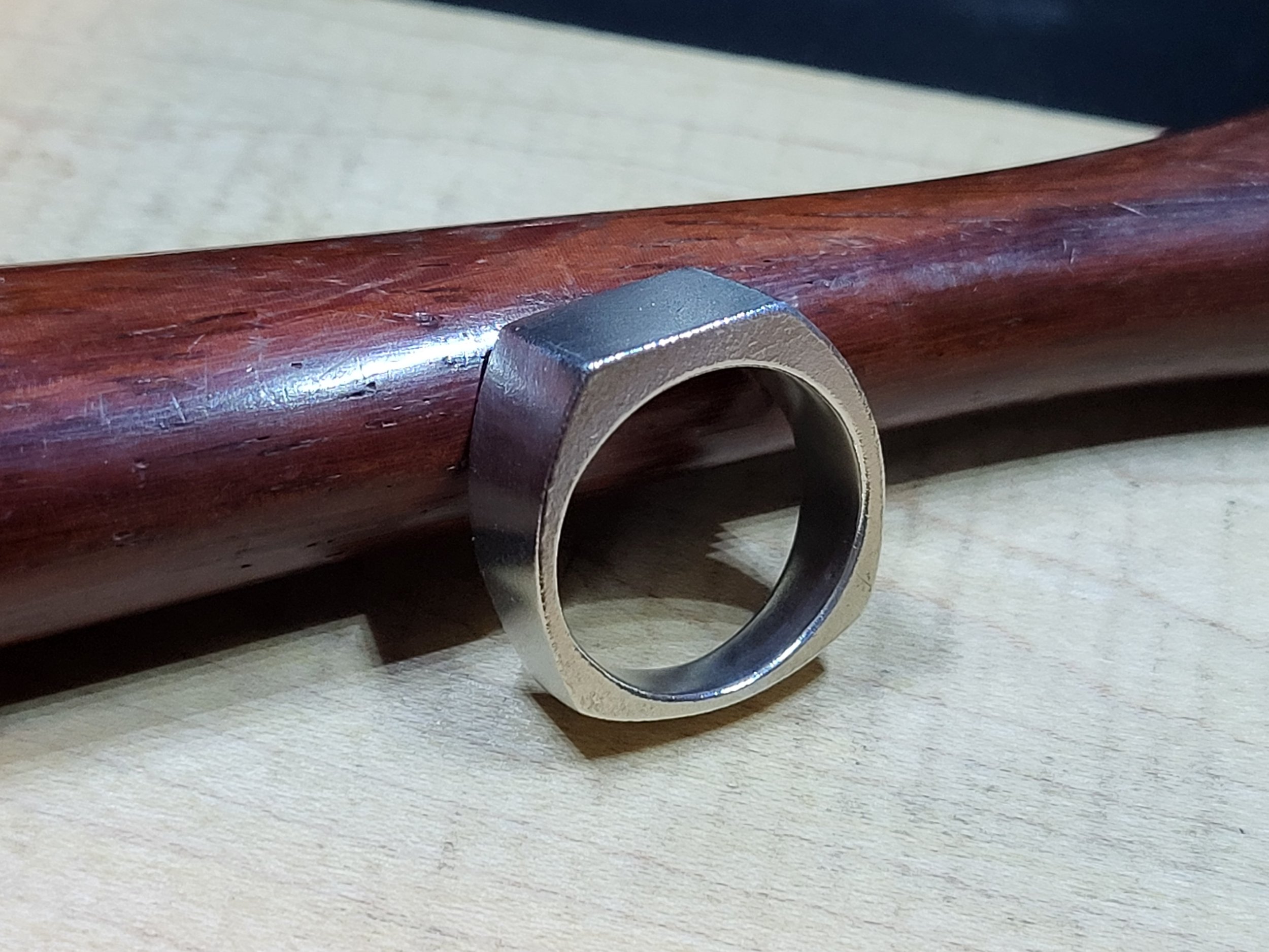 Flat Top Signet Ring