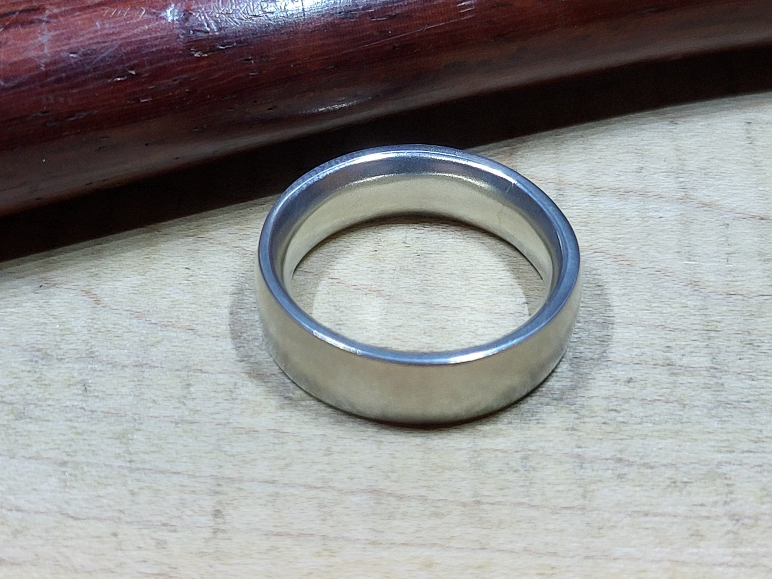 Thick Silver Band