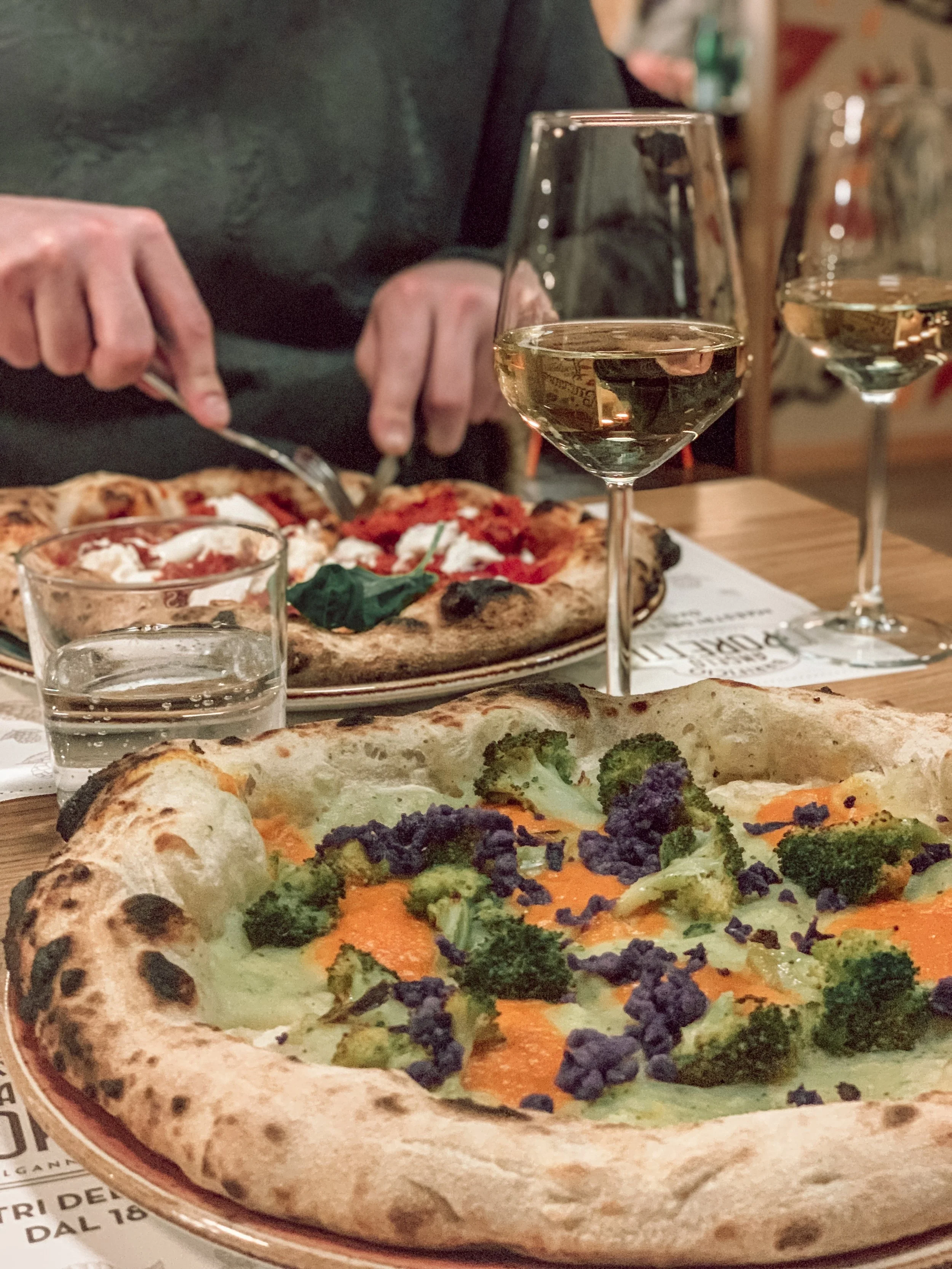 pizza a tavola