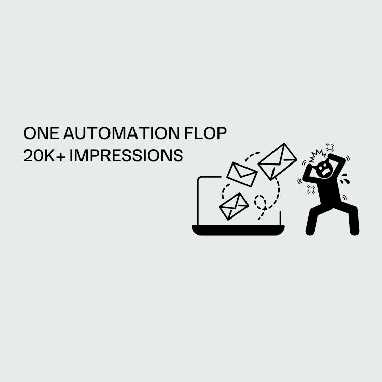 THE ONE AUTOMATION FLOP 20K+ PEOPLE NOTICED IN ONE DAY