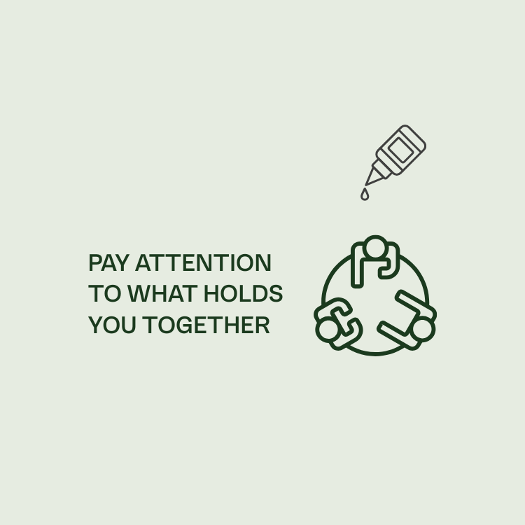 THE GLUE YOU MAY BE OVERLOOKING