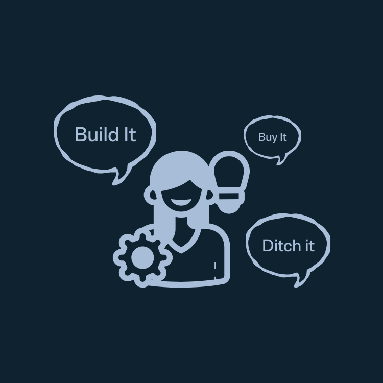 THE EVOLUTION OF AN AGE-OLD TRADE-OFF: BUILD, BUY, DITCH