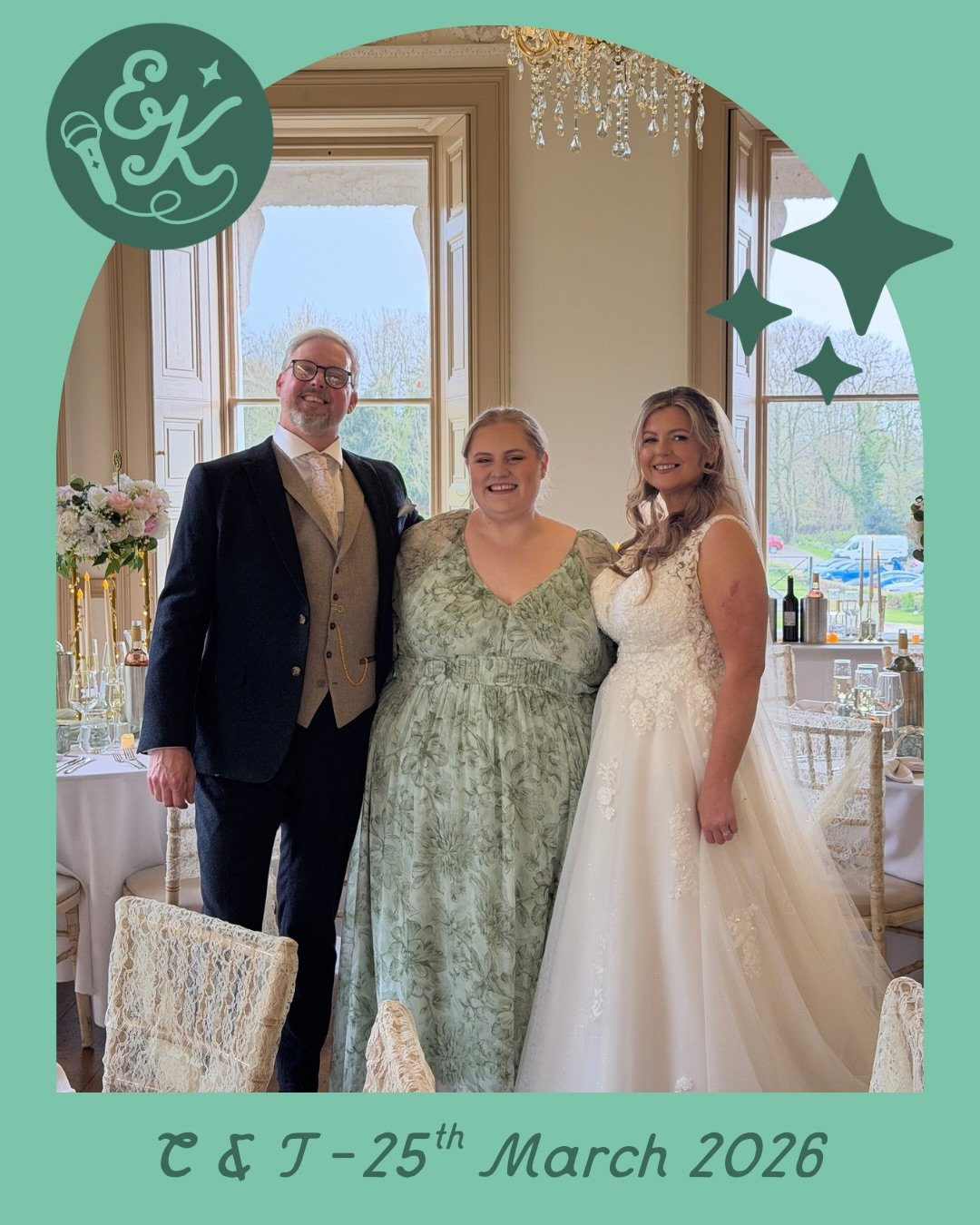 ✨ C &amp; T - 25th March 2026 ✨

This day was dreamy, beautiful and also such a vibe! 👏🏻

I adored getting to know C &amp; T in the lead up to their day, they were so much fun and I genuinely mean it when I say to my to-be-weds that I want to feel 