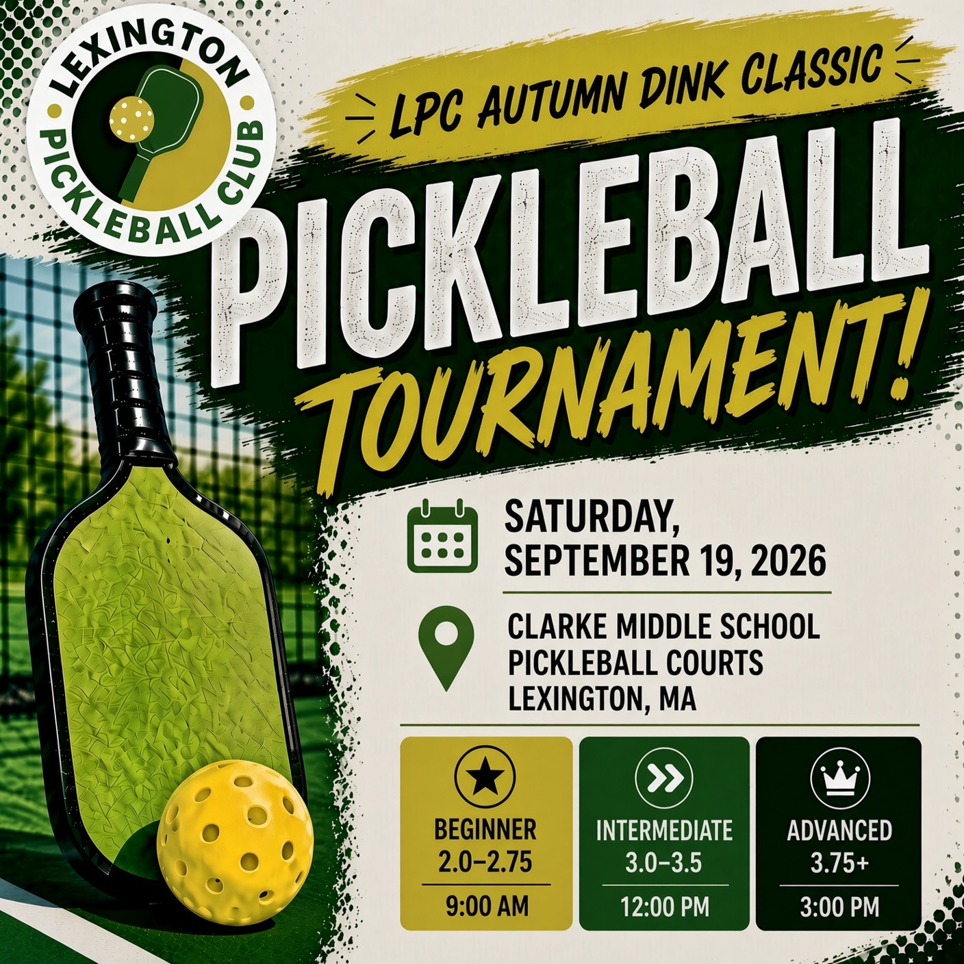 LPC Fall Autumn Dink Classic