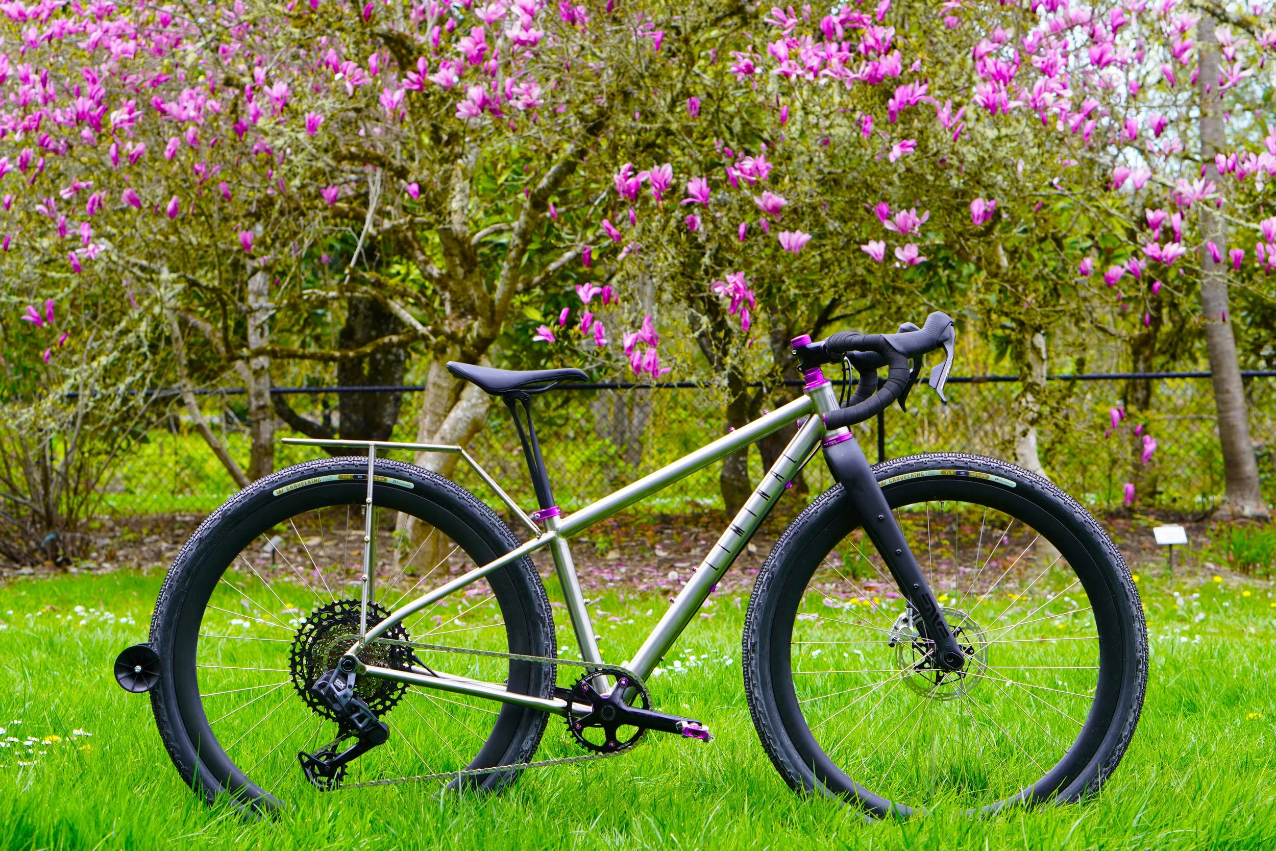 Kati’s Titanium Gravel Bike